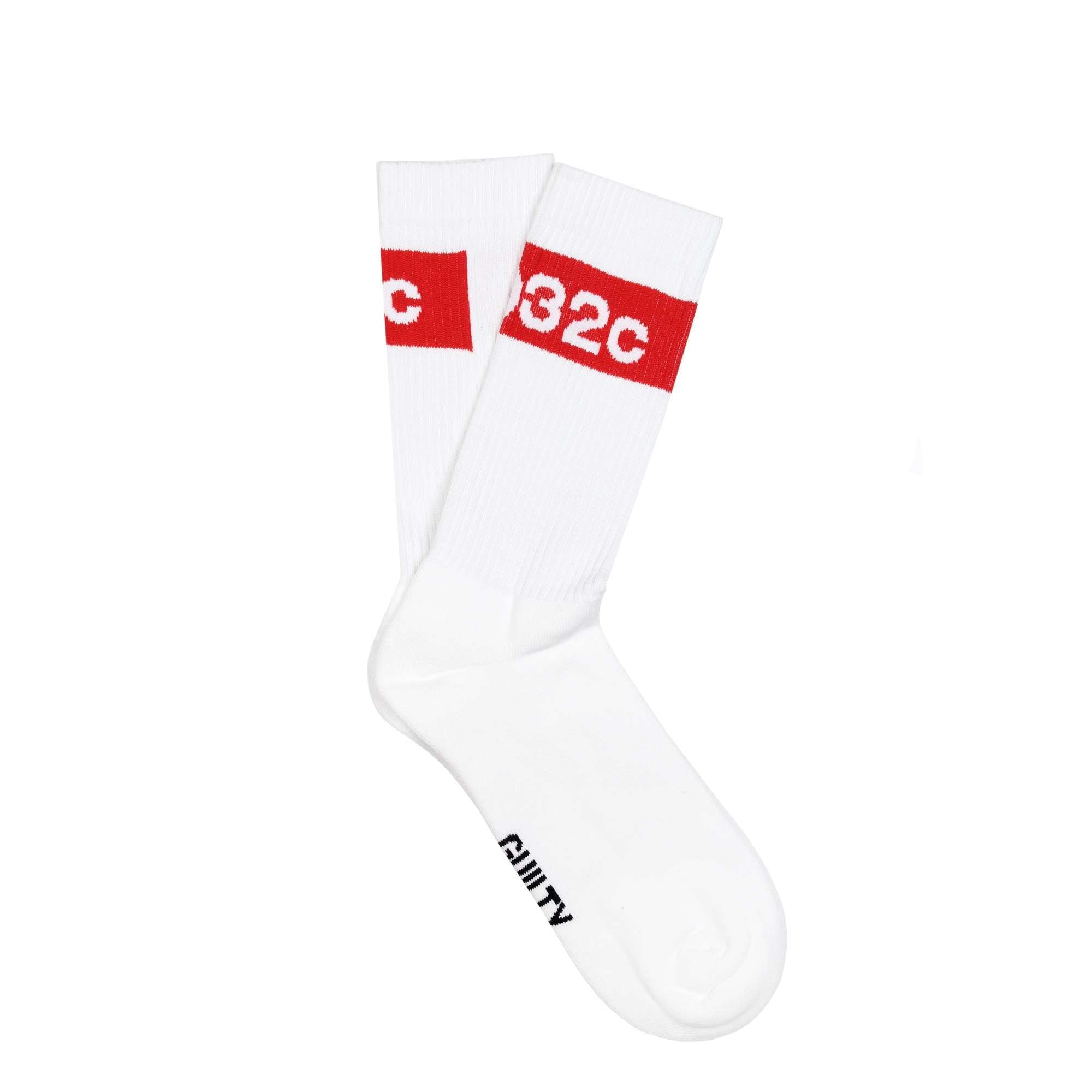 Tape Socks White