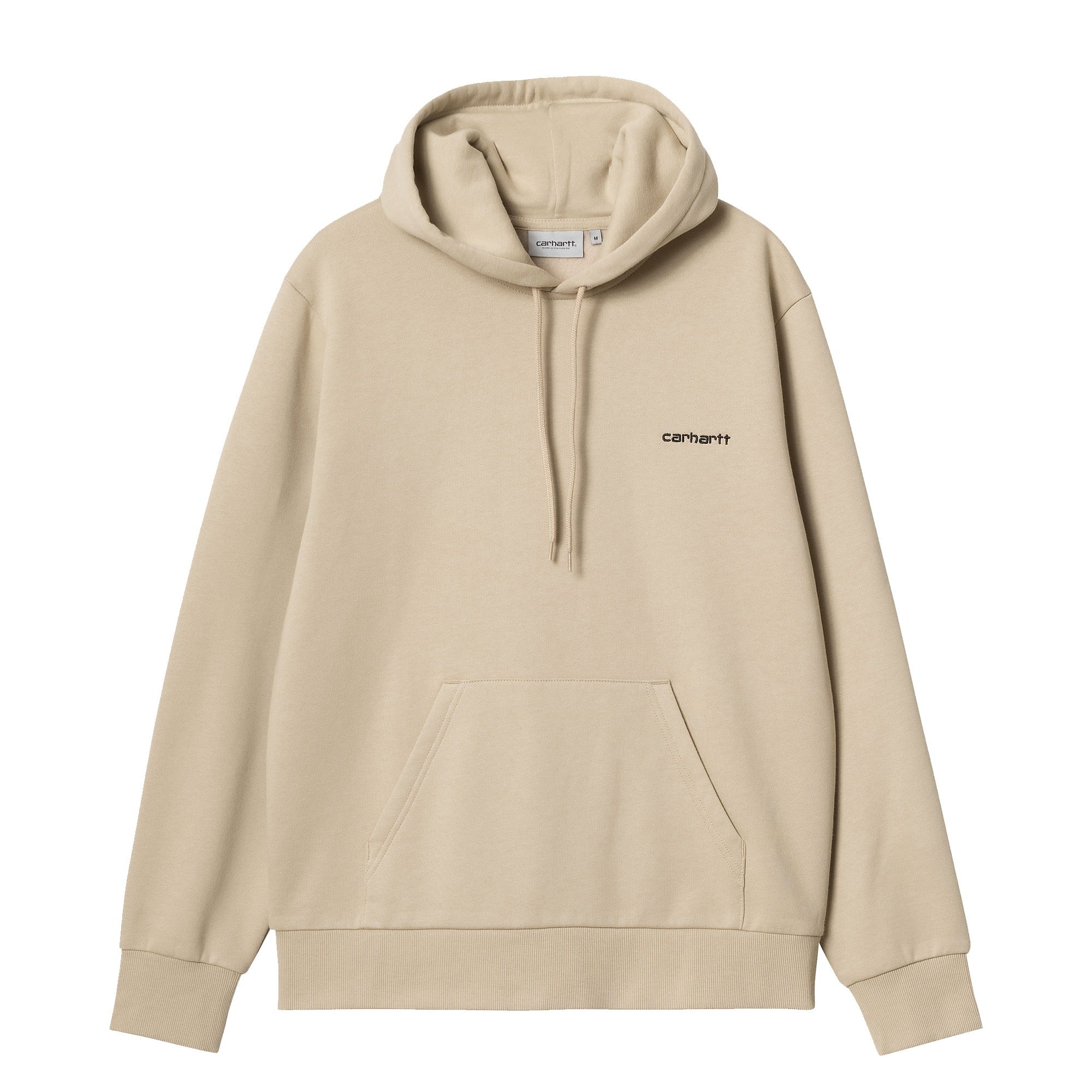 Hooded Script Embroidery Sweat