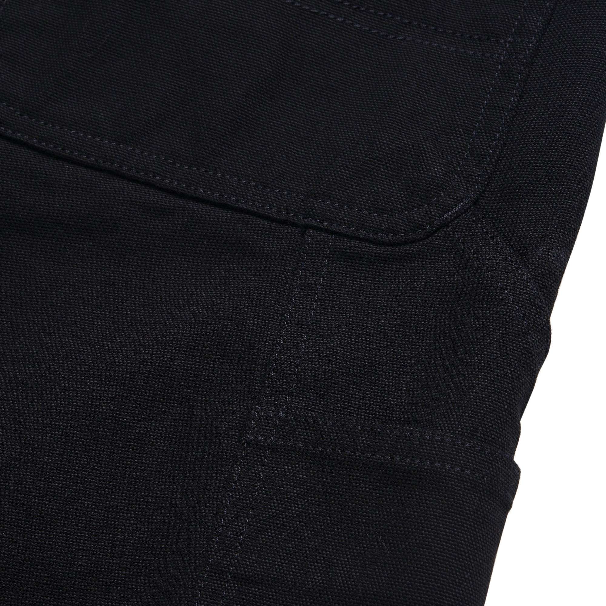 Single Knee Short Black