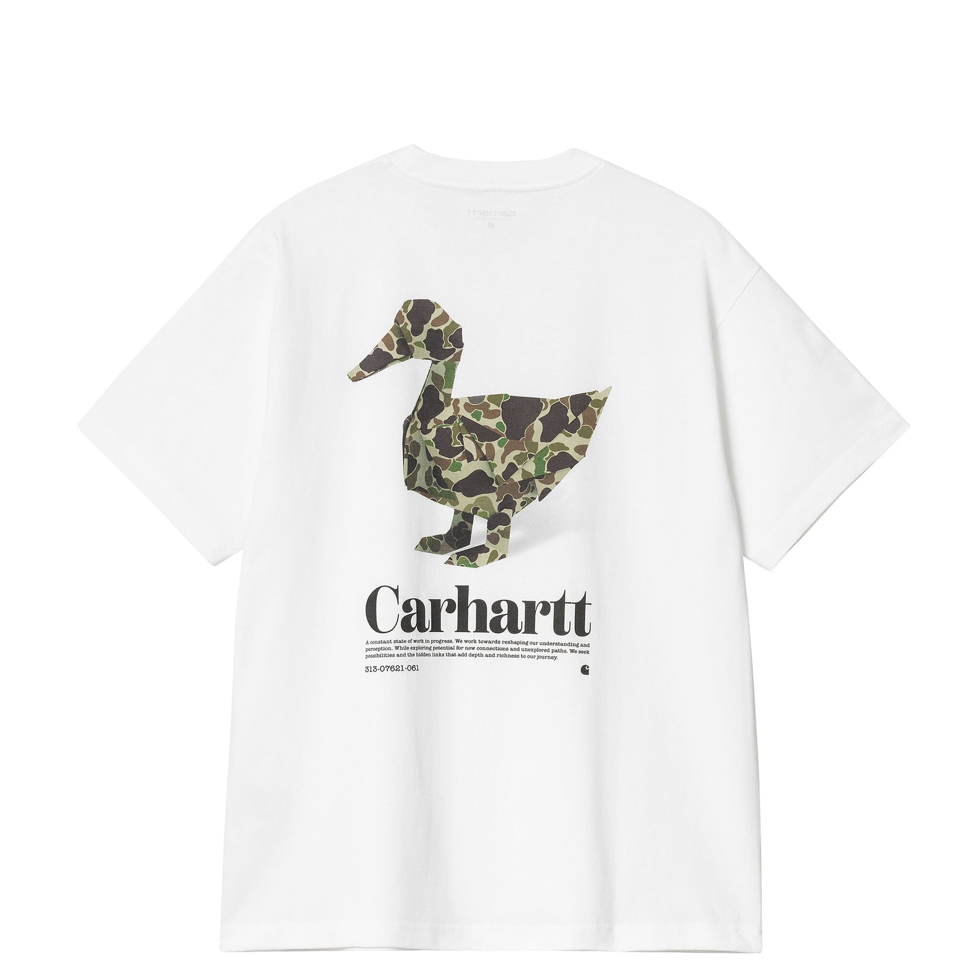 SS Fold Duck T-Shirt White