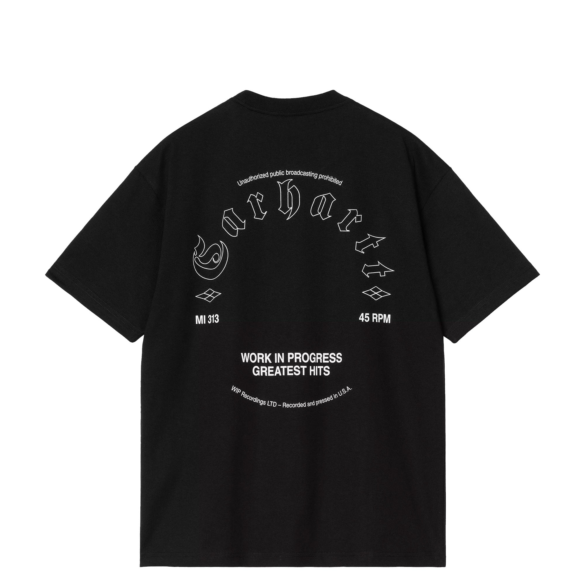 SS Greatest Hits T-Shirt Black