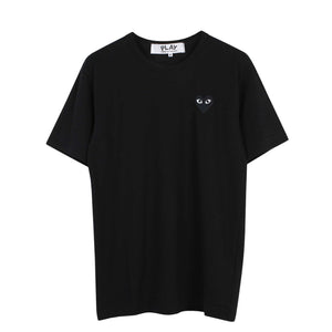 Basic Black Heart Logo T-Shirt Black