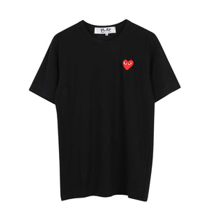 Basic Heart Logo T-Shirt Black