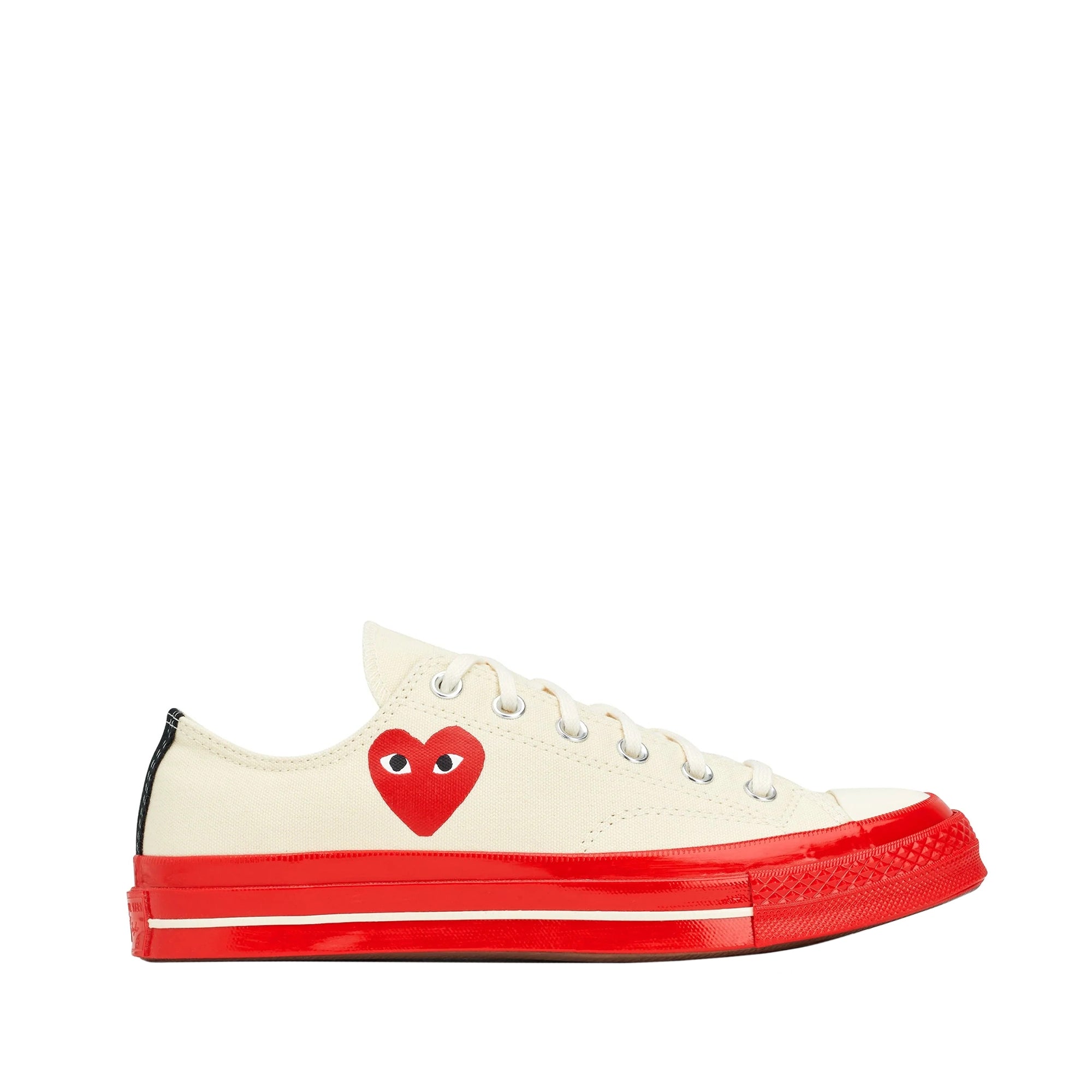 Converse Chuck 70 Red Sole Low Cream