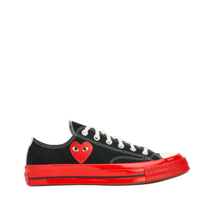 Converse Chuck 70 Red Sole Low Black