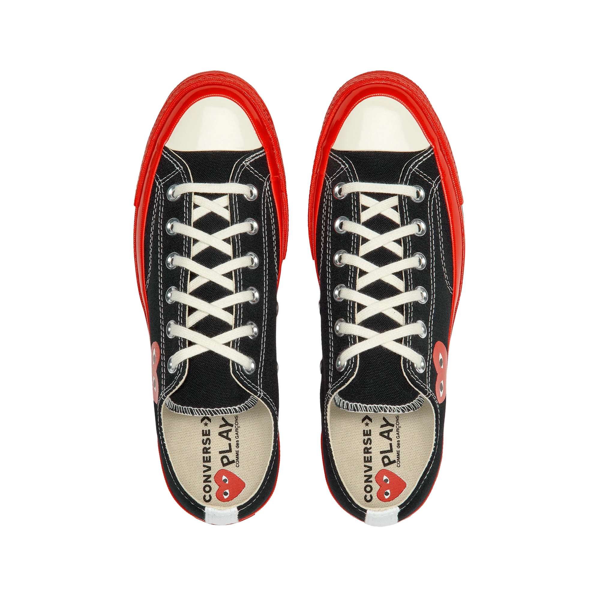 Converse Chuck 70 Red Sole Low Black