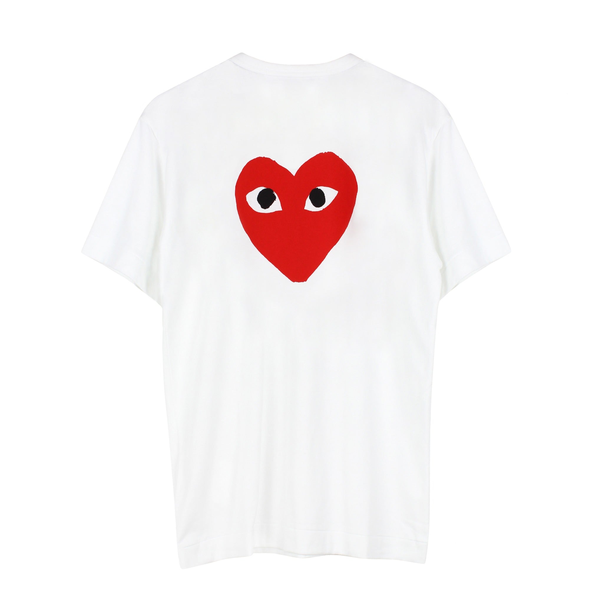 Double Red Heart-Print T-Shirt