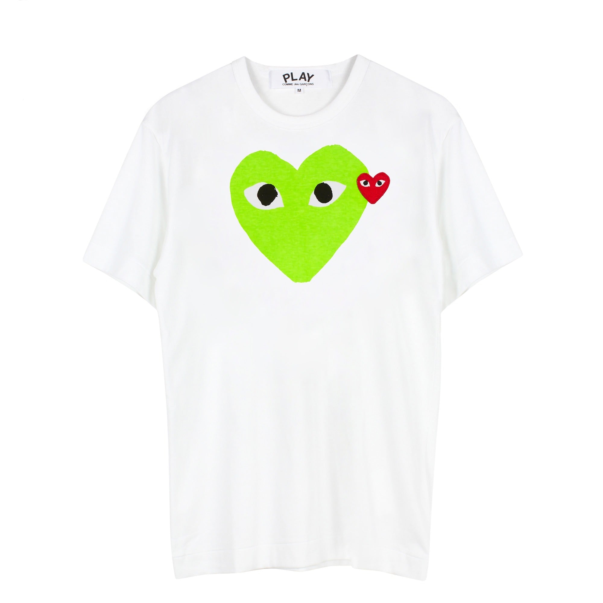 Green Heart-Print T-Shirt