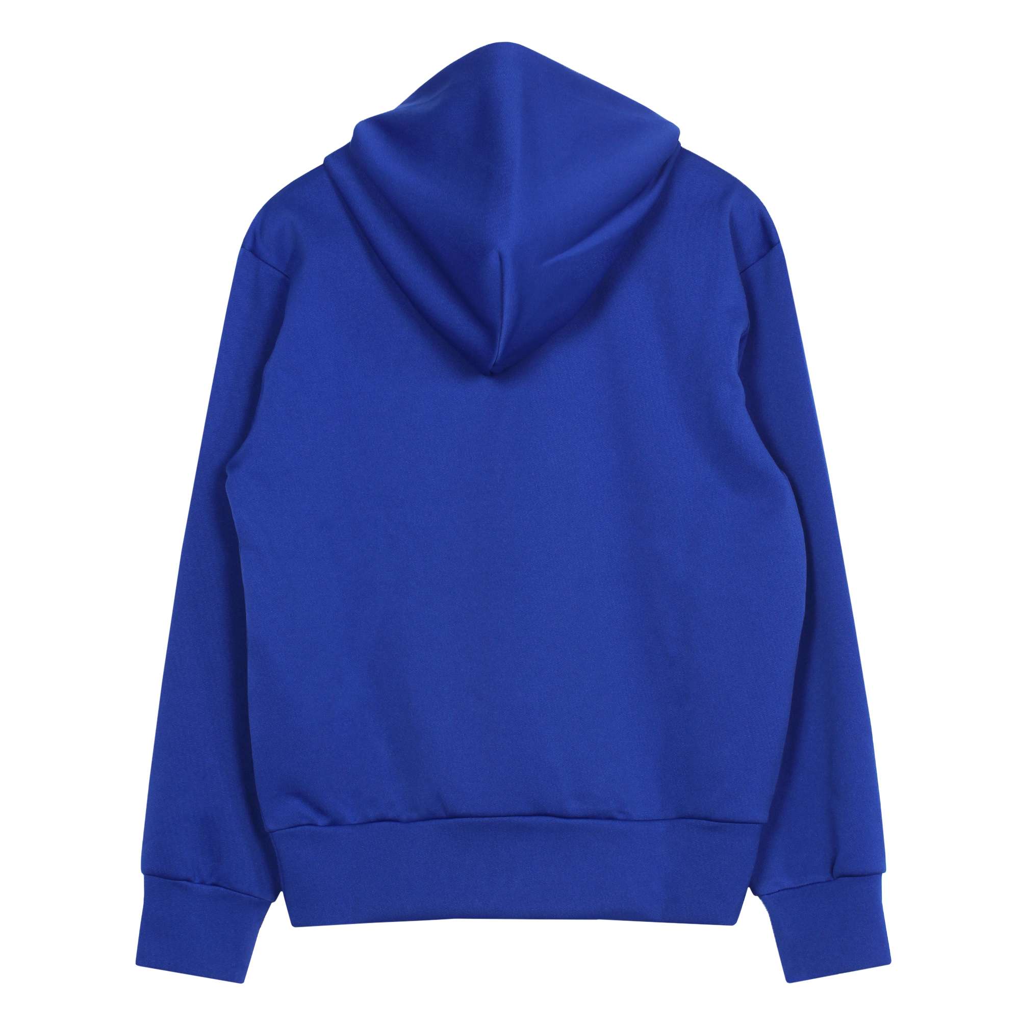 Heart Applique Hoodie Blue