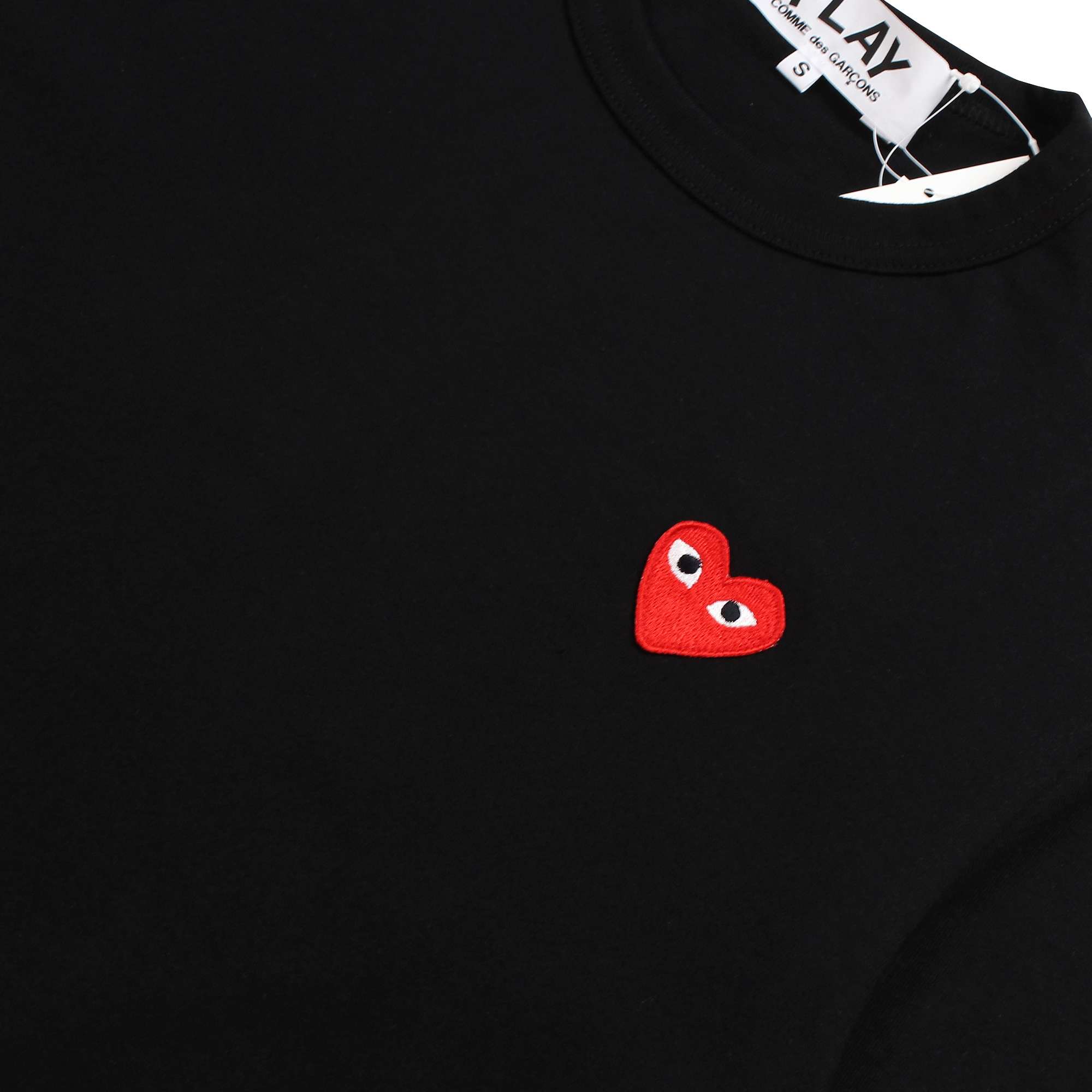 Heart Logo LS T-Shirt Black