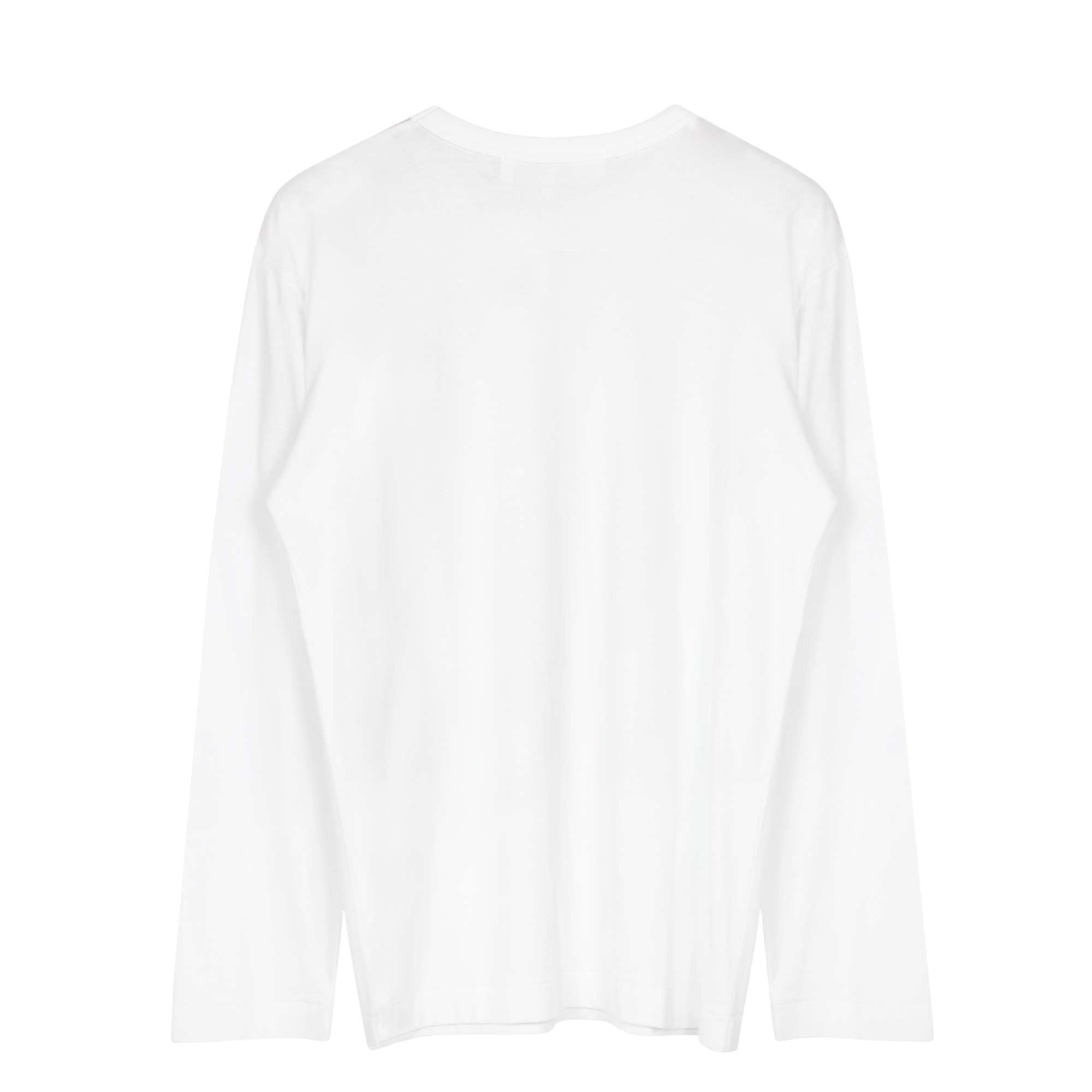 Heart Logo LS T-Shirt White