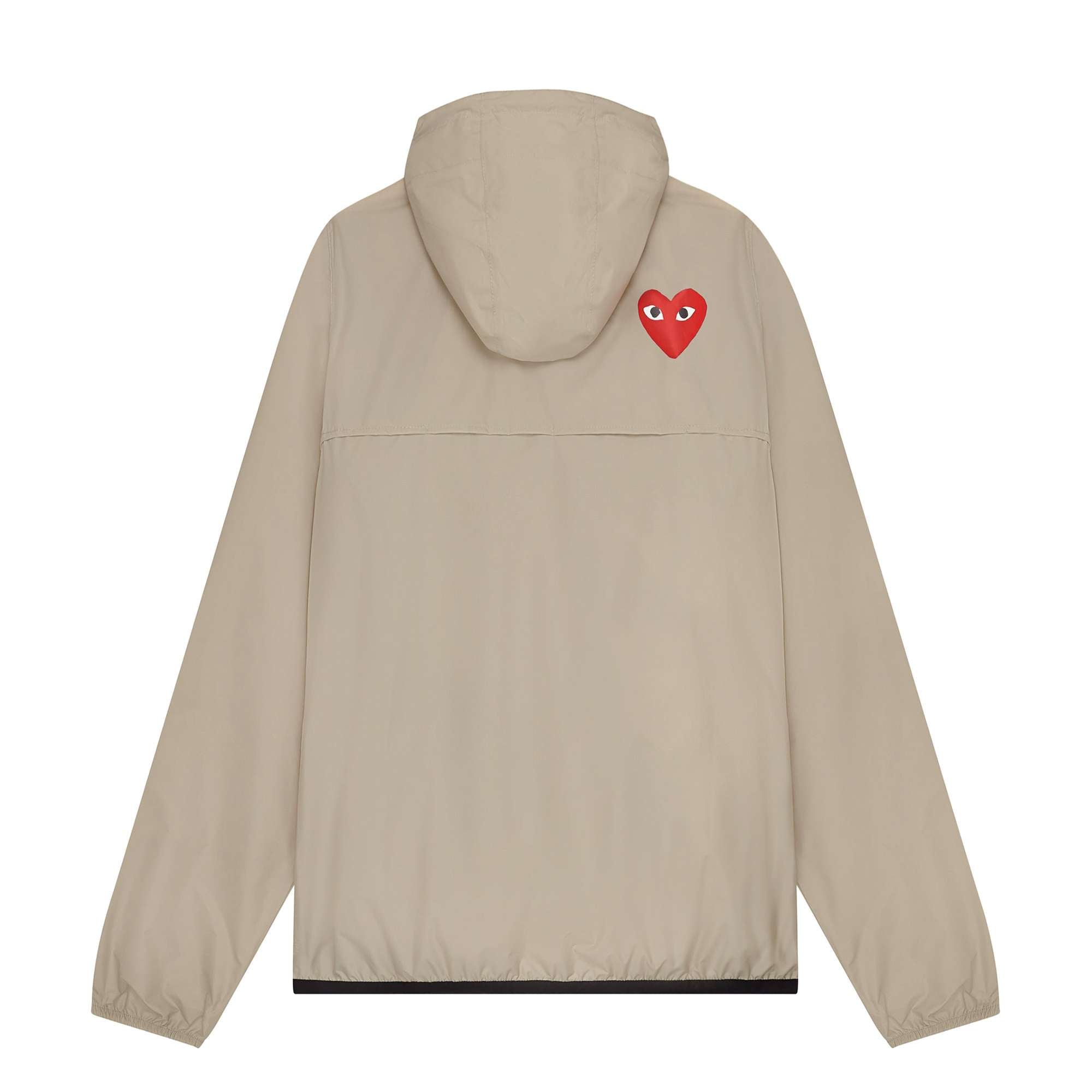 K-Way Half Zip Jacket Beige