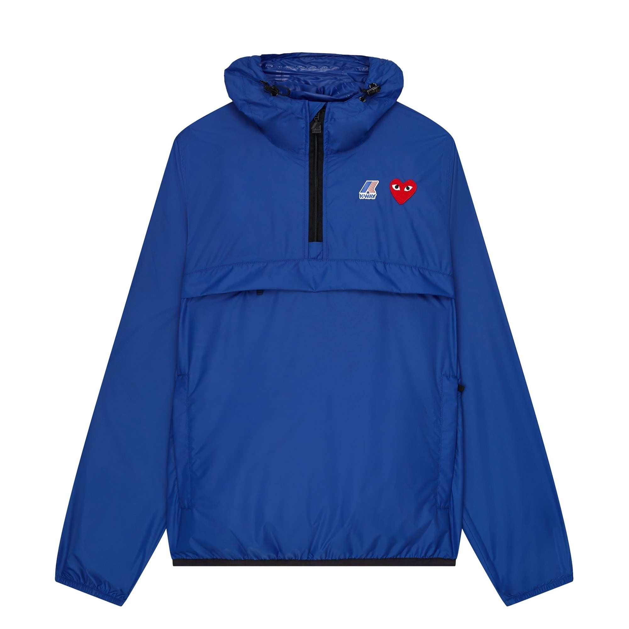 K-Way Half Zip Jacket Blue