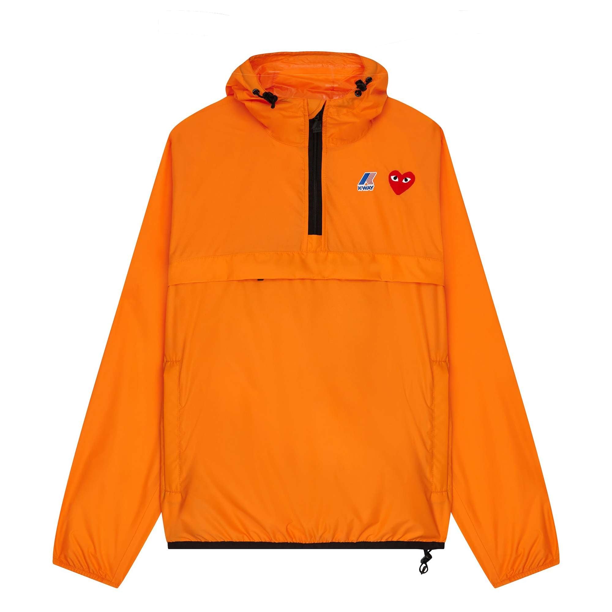 K-Way Half Zip Jacket Orange