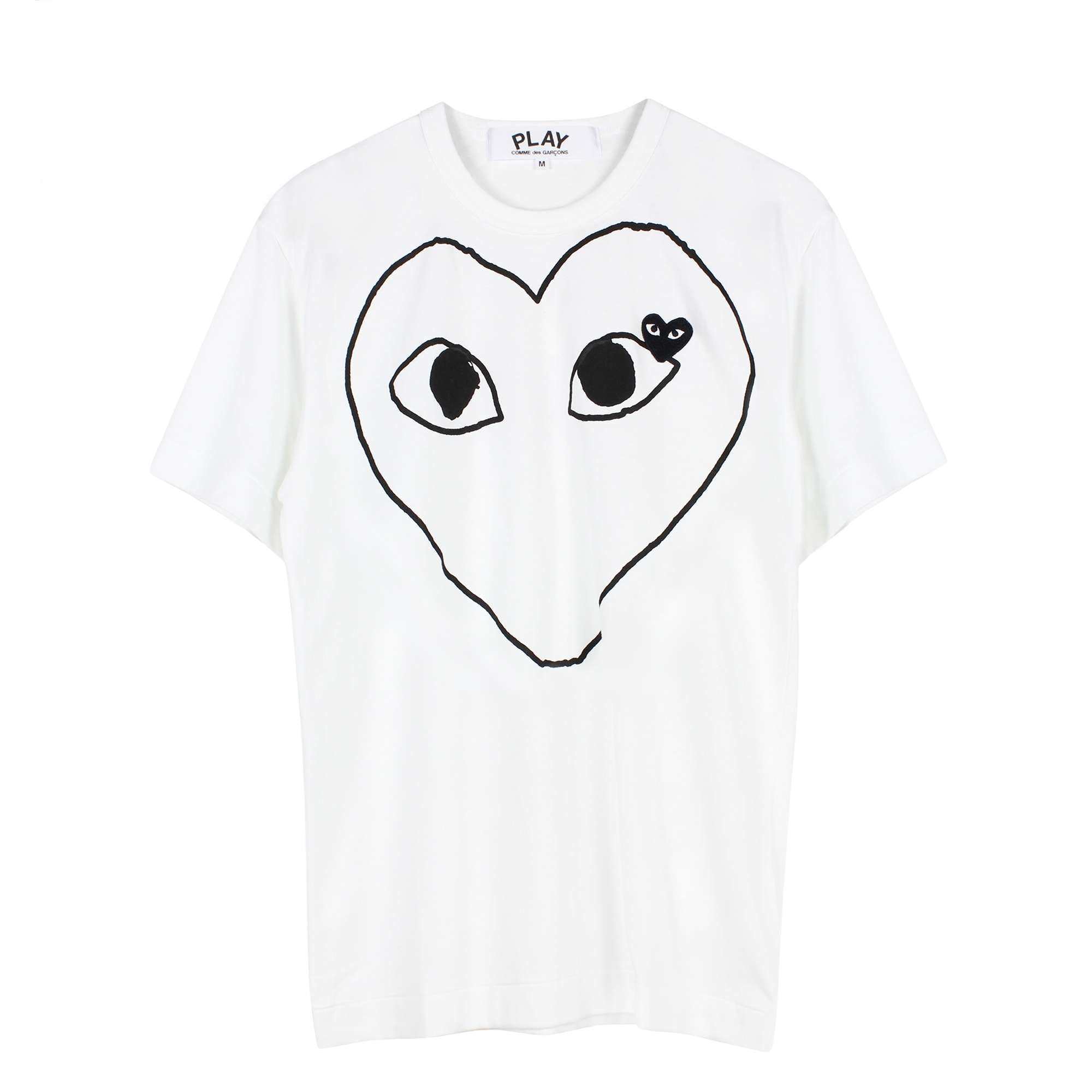 Large Black Heart Logo T-Shirt