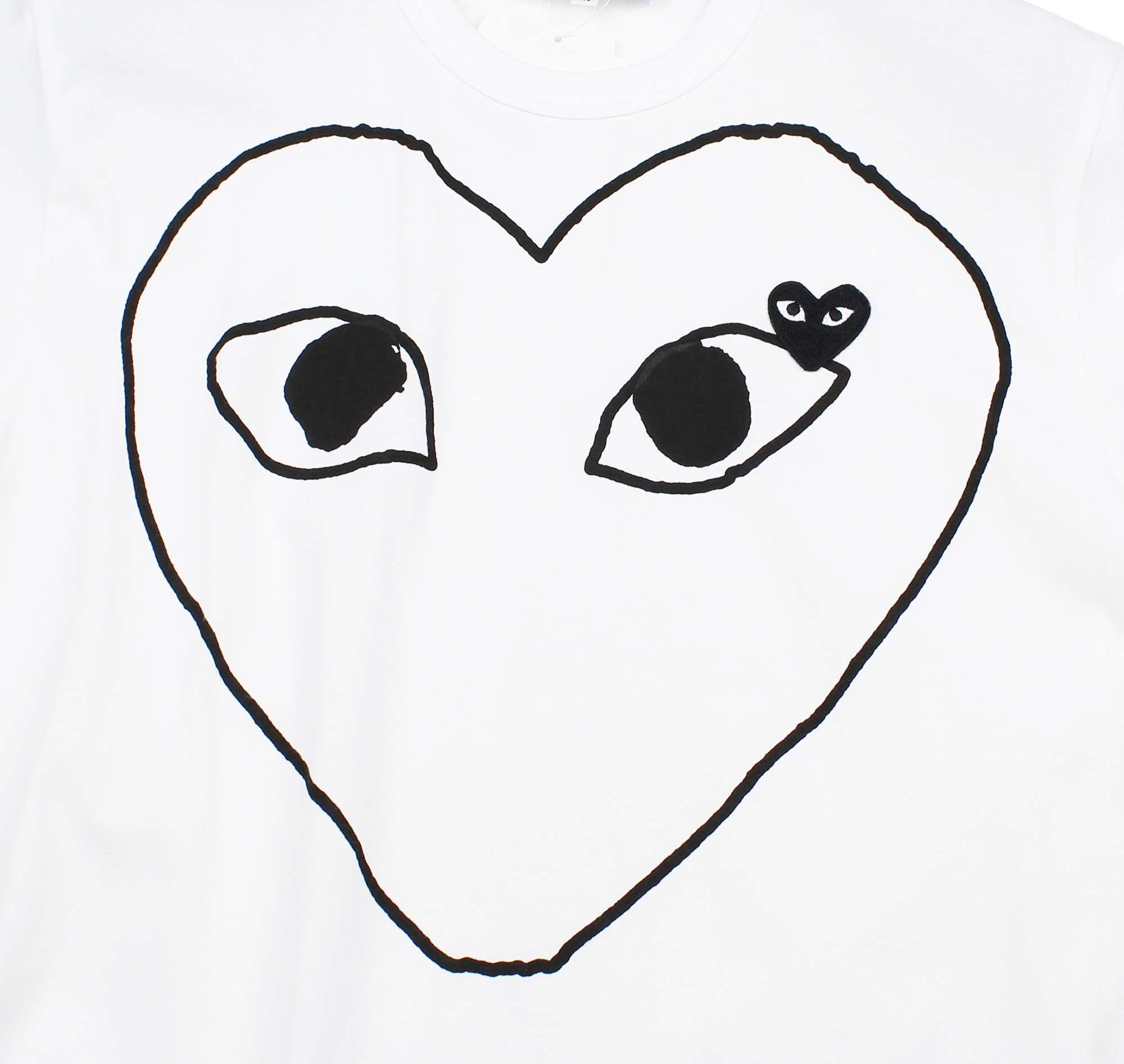 Large Black Heart Logo T-Shirt