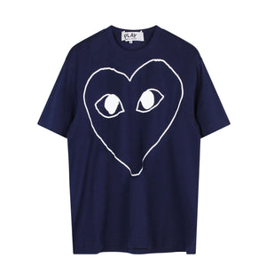 Large White Heart Logo T-Shirt