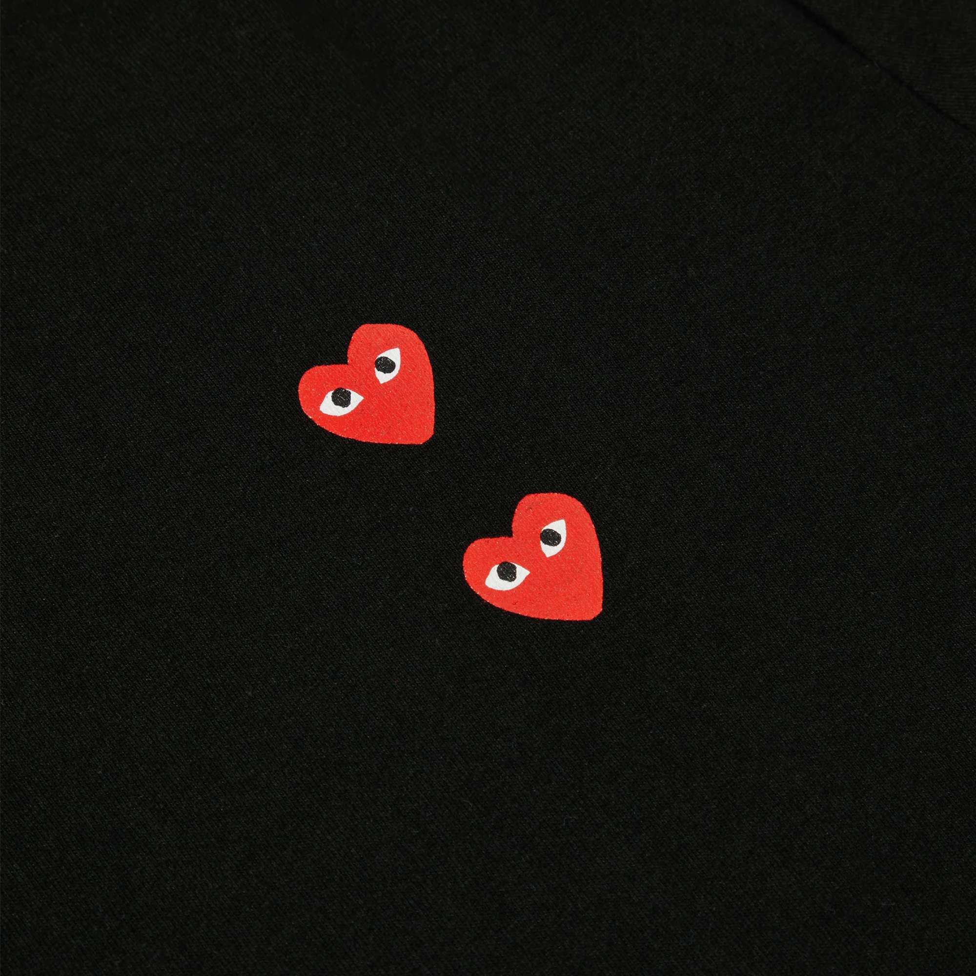 Multi Red Heart Logo LS T-Shirt