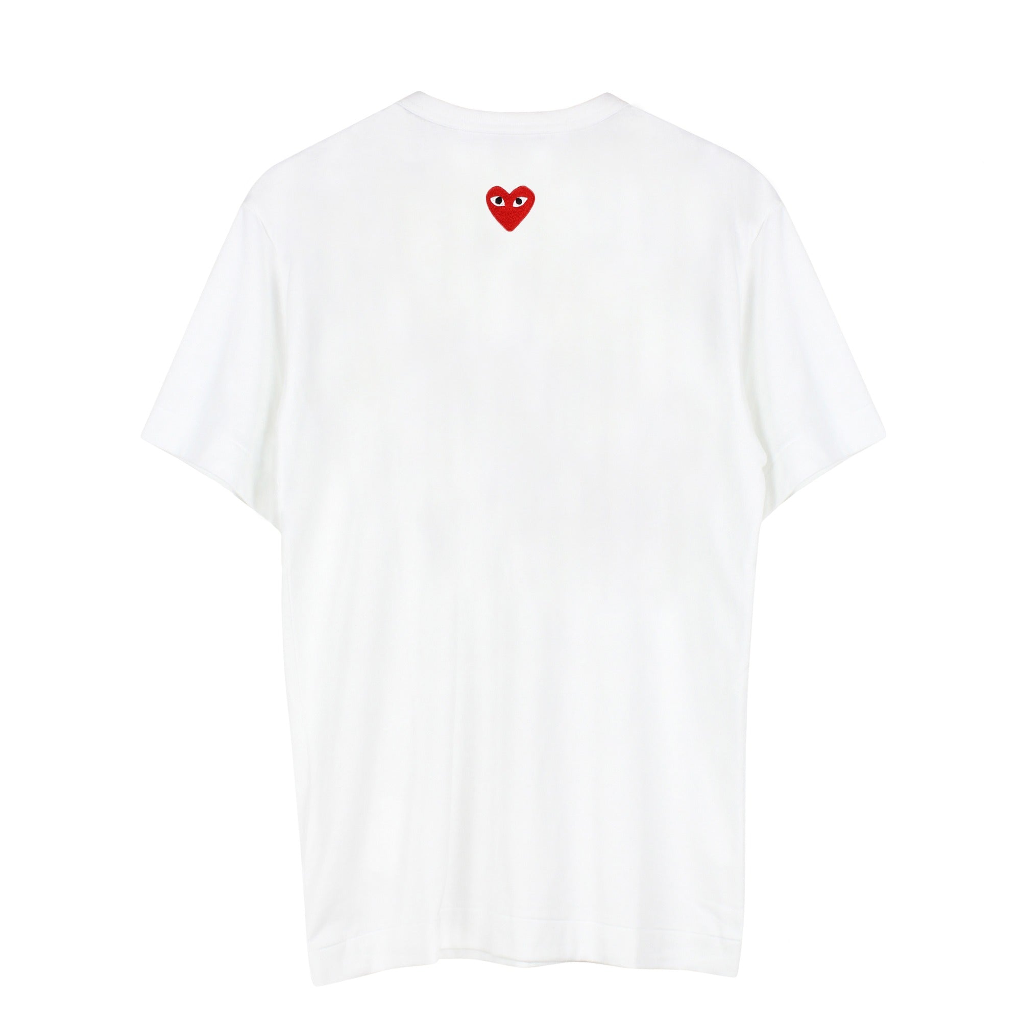 Reverse Red Heart T-Shirt White