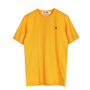 Small Heart Logo T-Shirt Orange