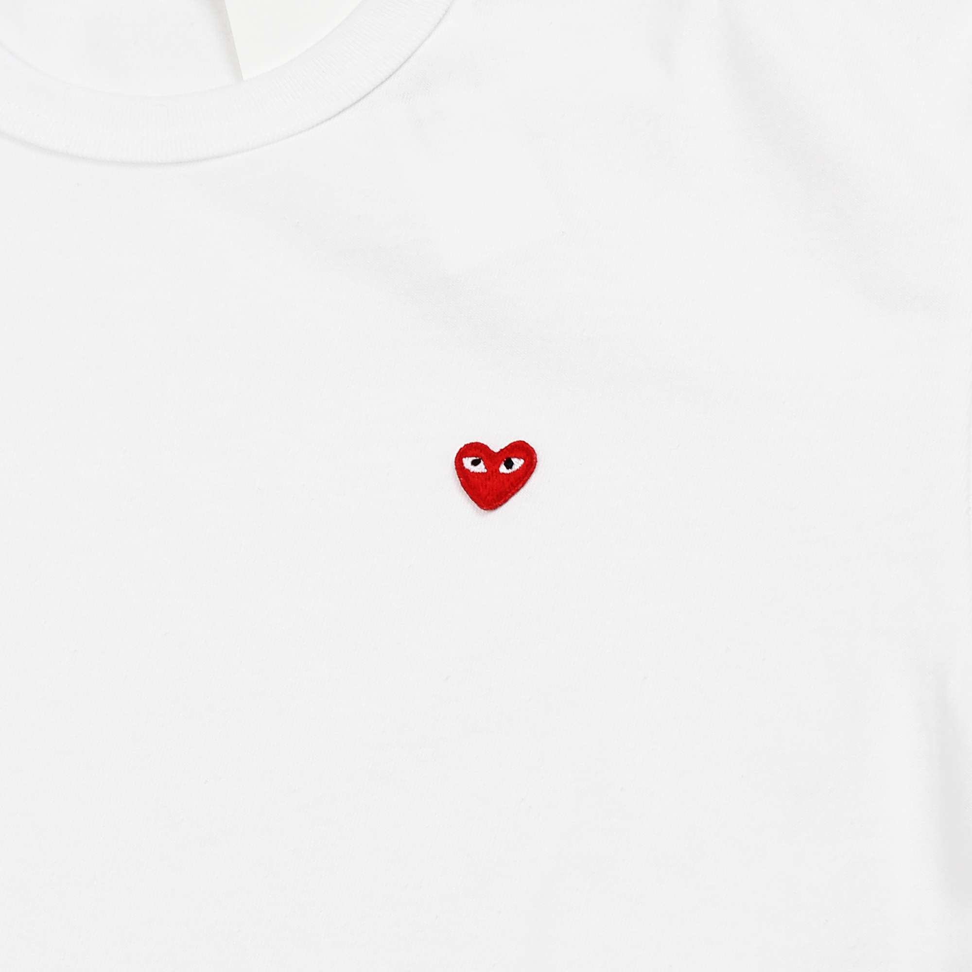 Small Heart Logo T-Shirt White