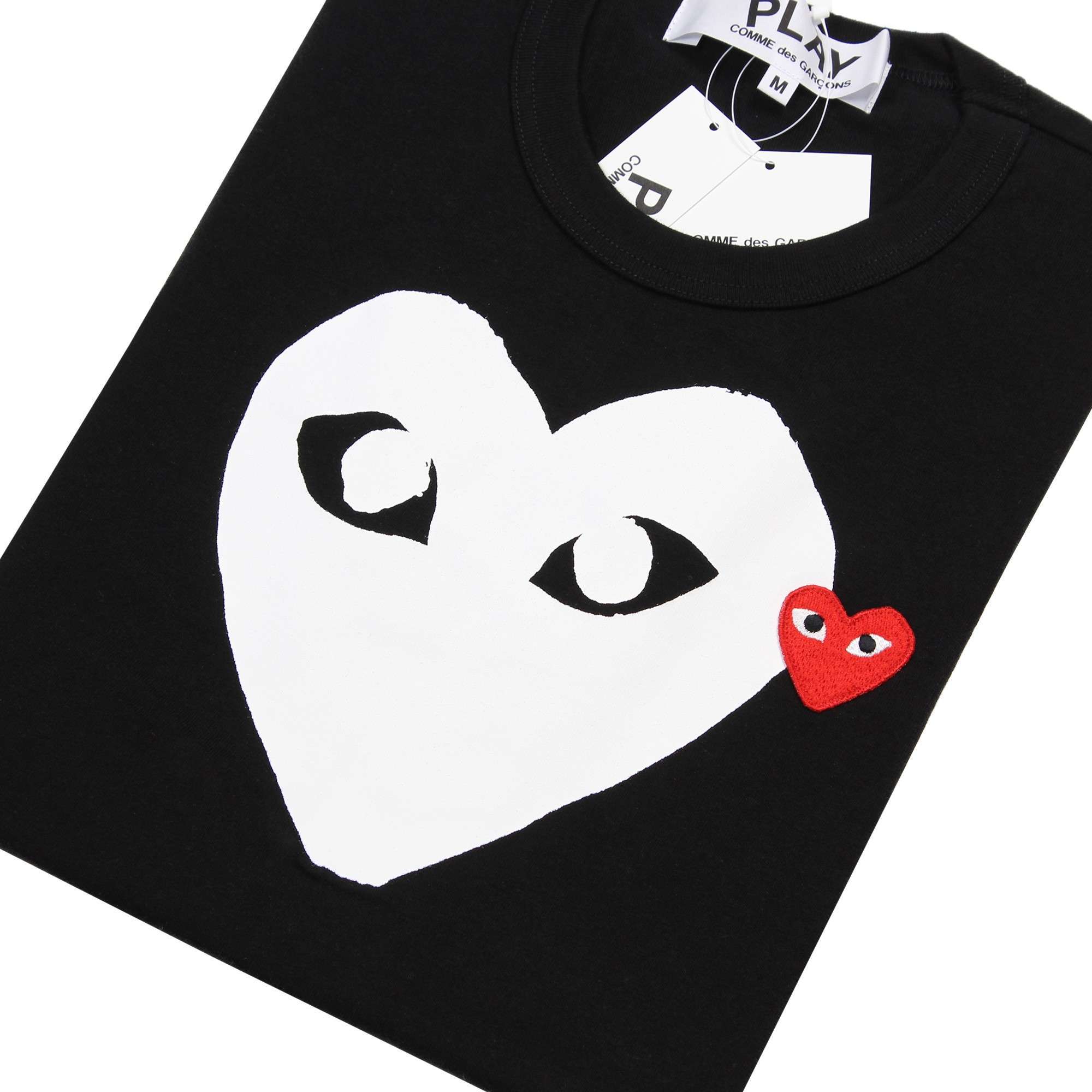 White Heart Logo T-Shirt