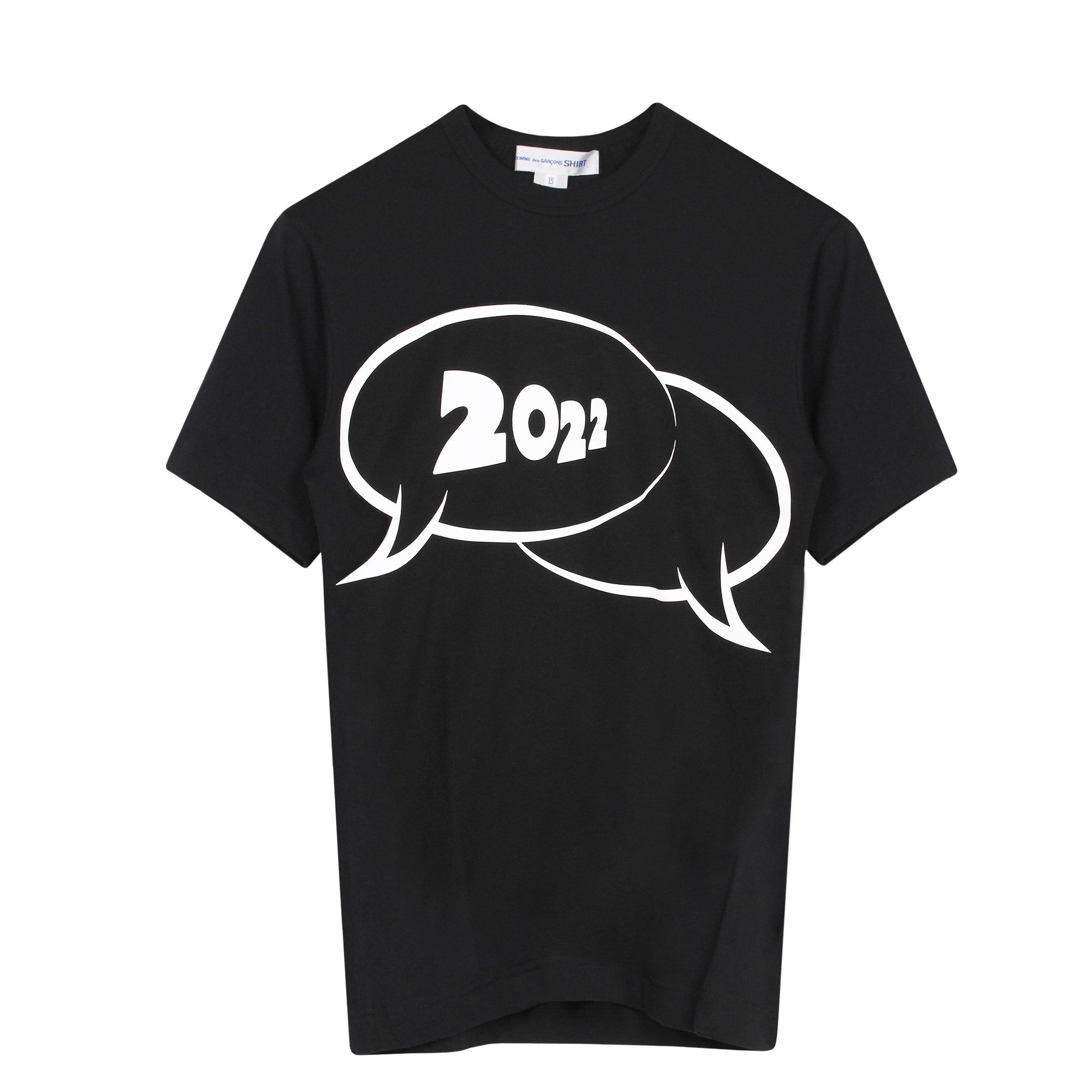 2022 Print T-Shirt Black