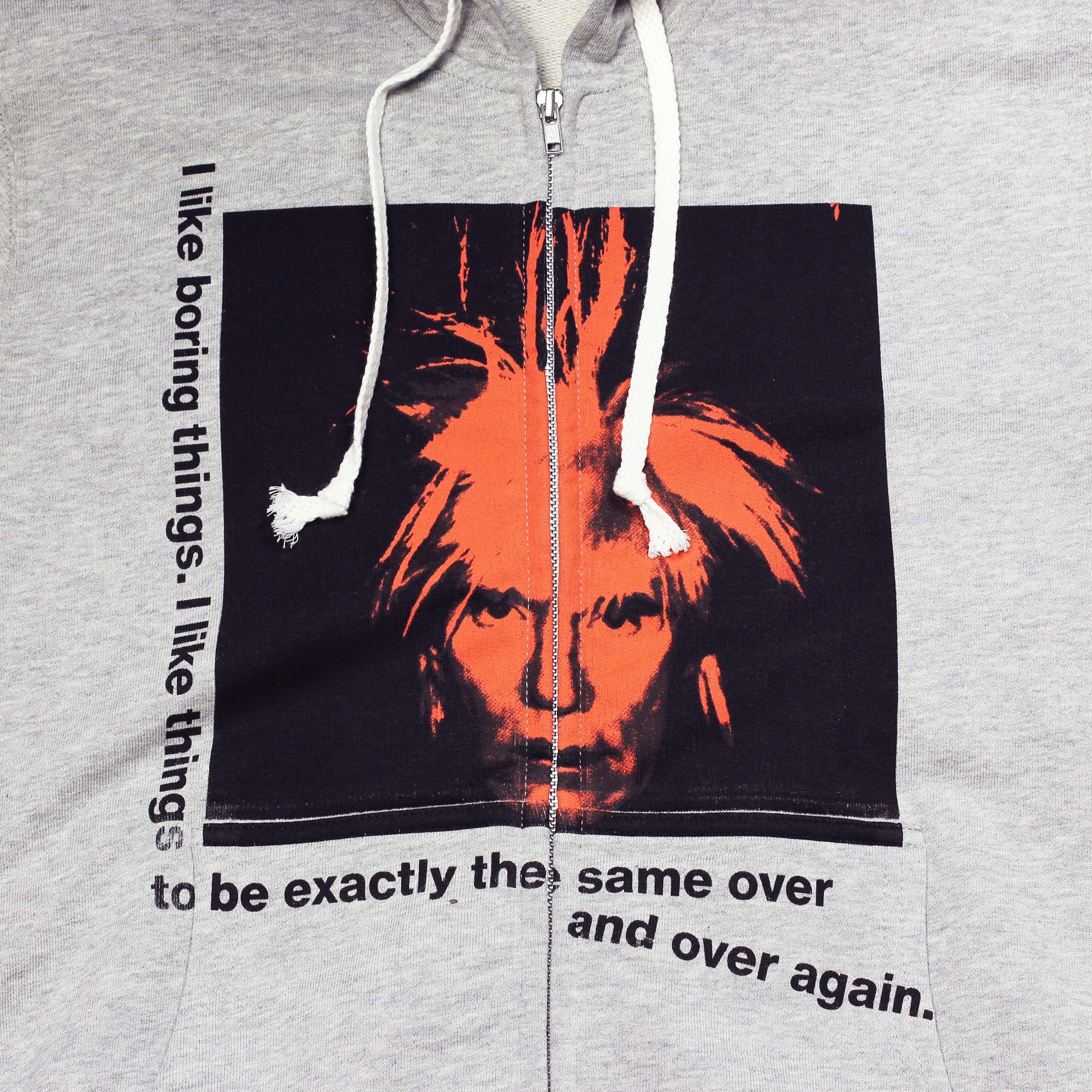 Andy Warhol Zip Hoodie