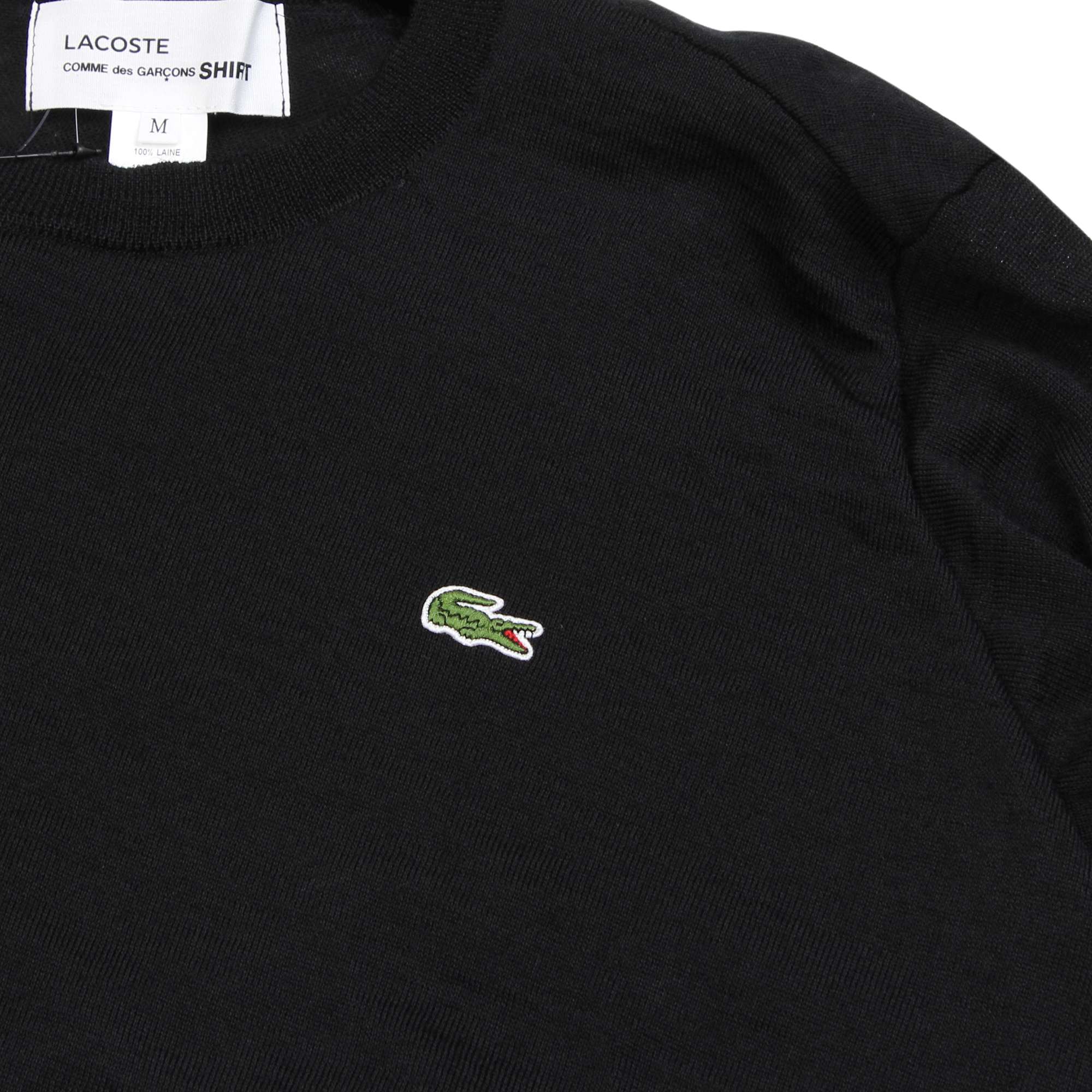 Lacoste Logo Jumper Black