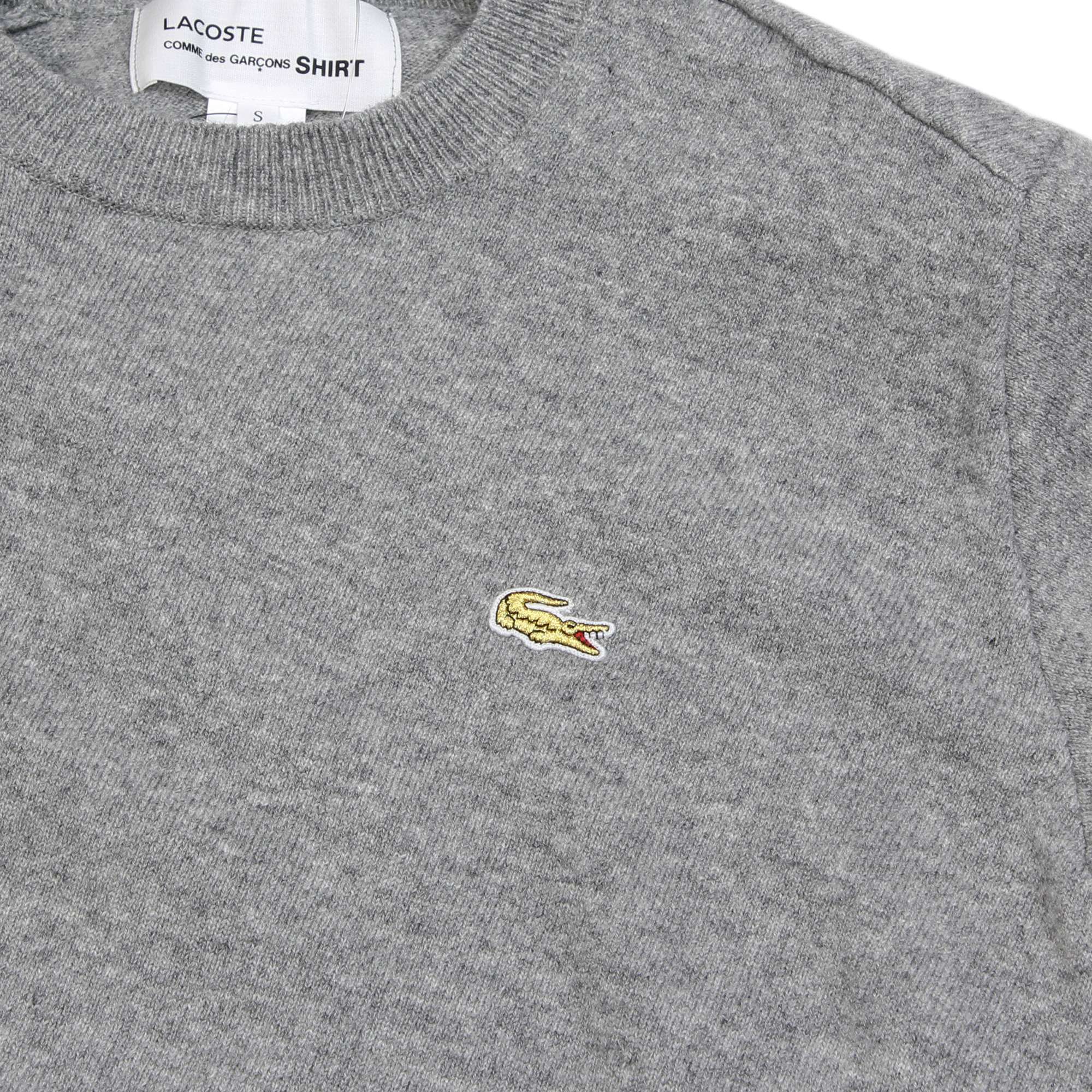 Lacoste Logo Jumper Grey