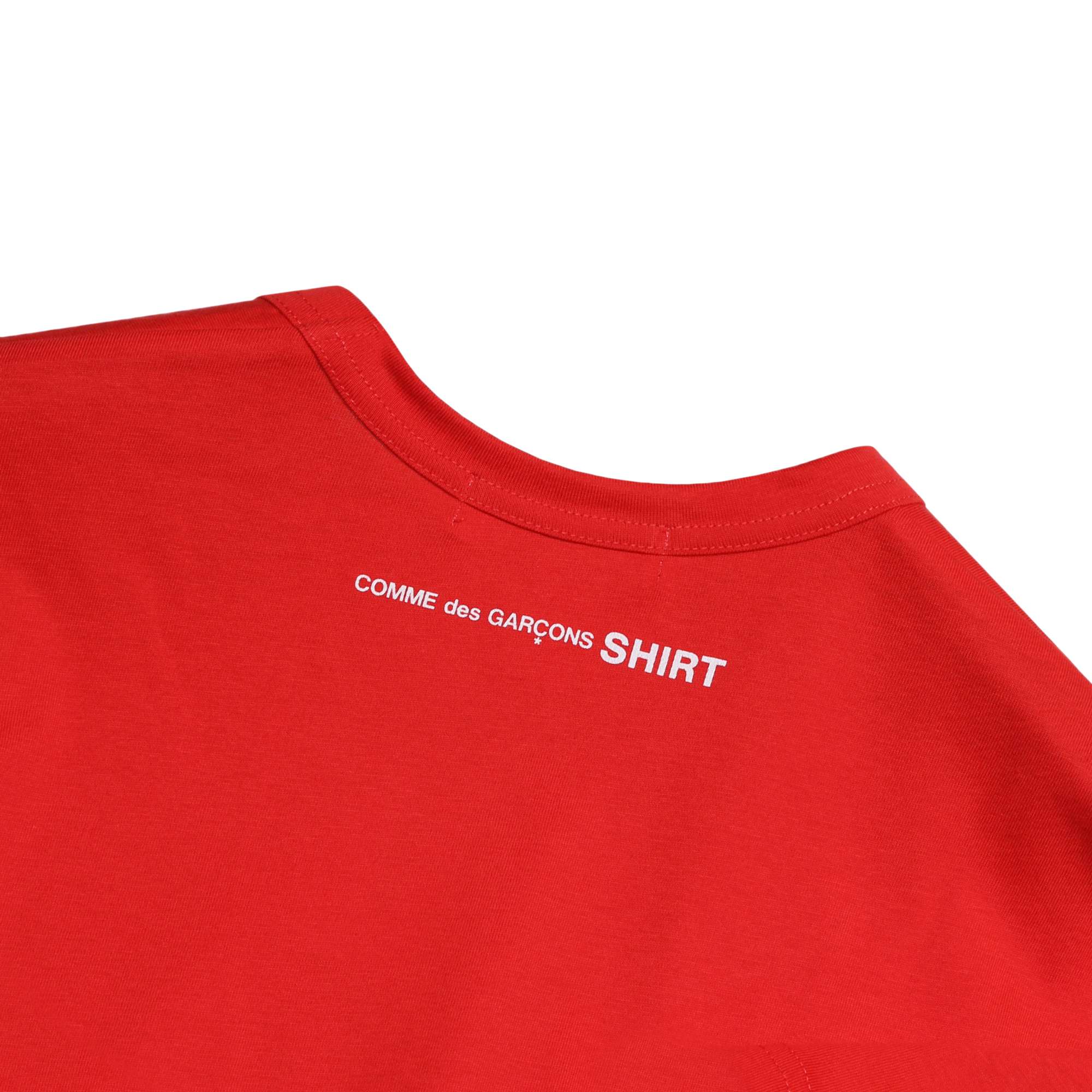 Logo Oversized T-Shirt Red