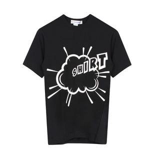 Shirt Print T-Shirt Black