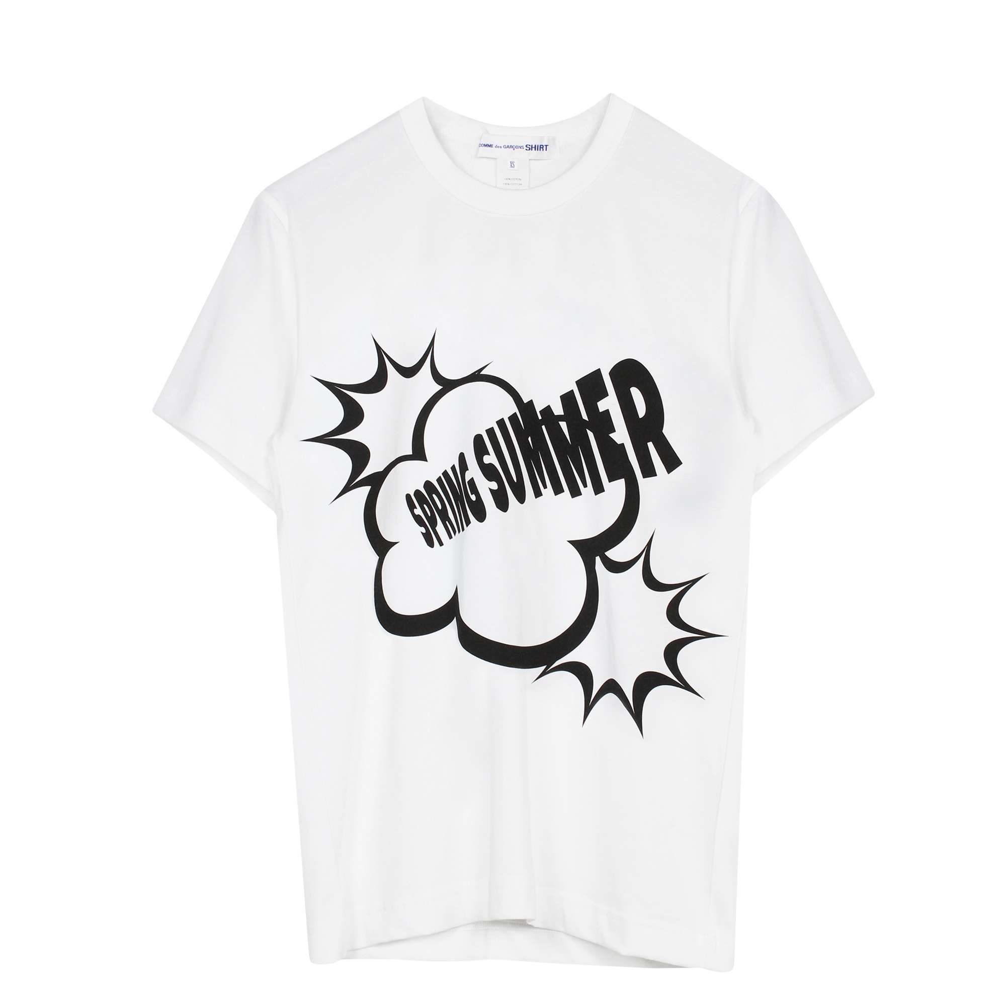 Spring Summer Print T-Shirt White