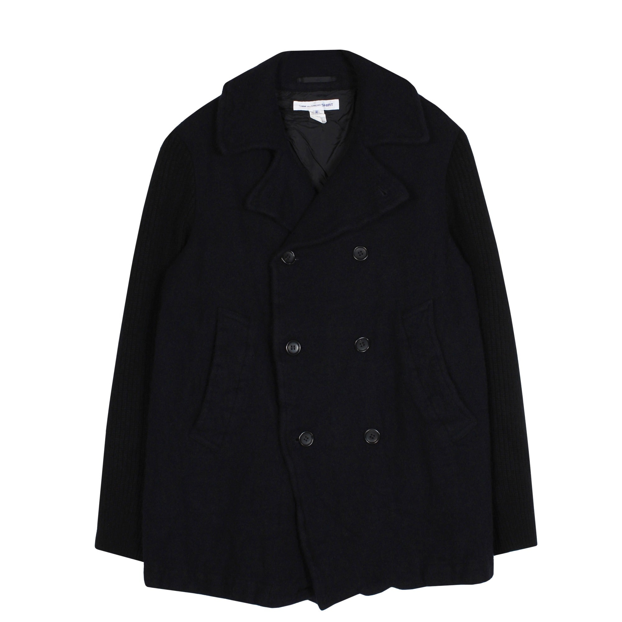 Wool Double Breasted Coat