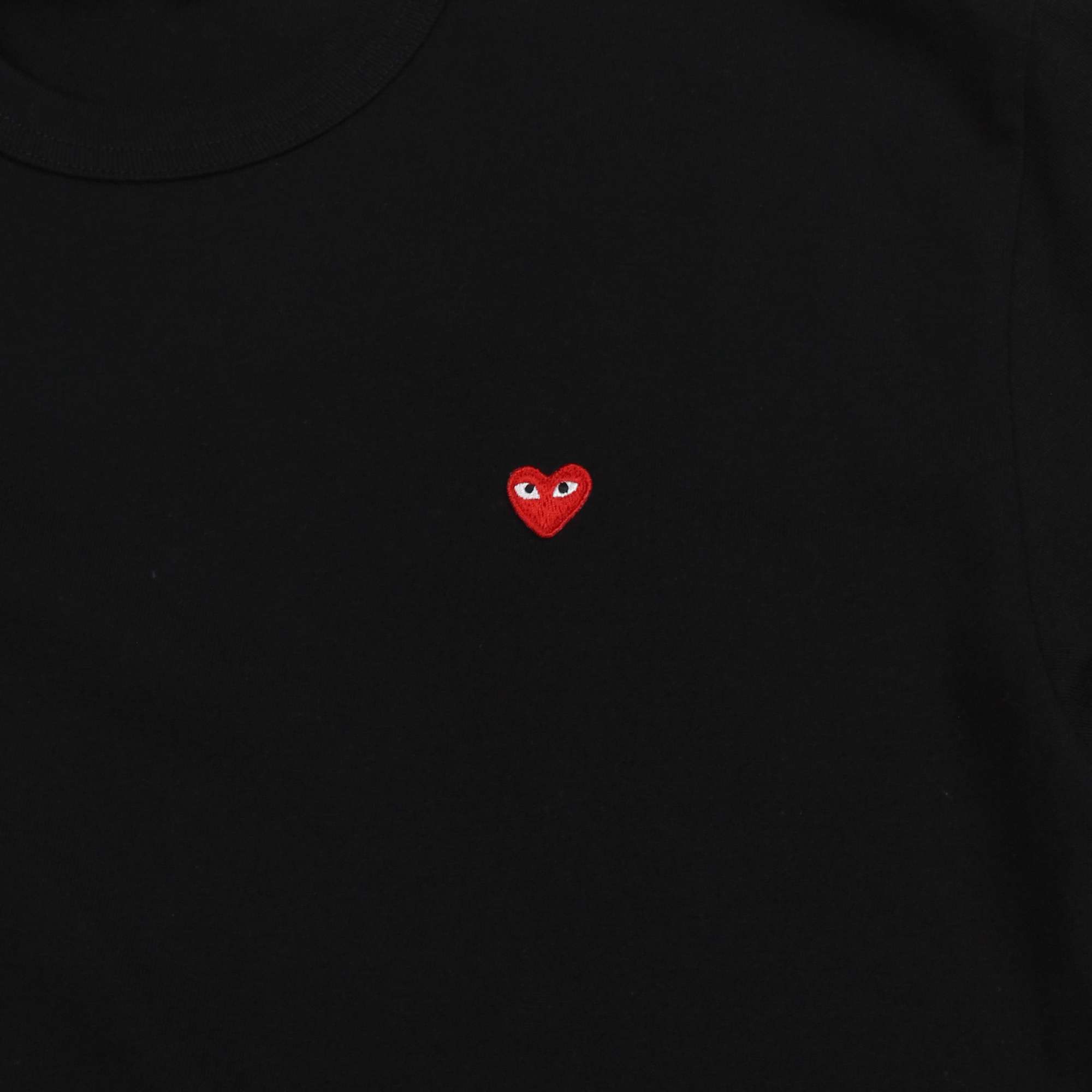 Small Heart Logo T-Shirt Black