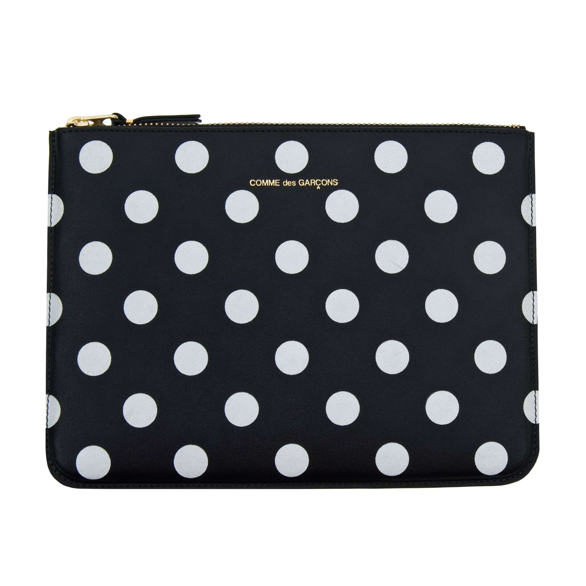 Polka Dots Printed Black SA5100PD