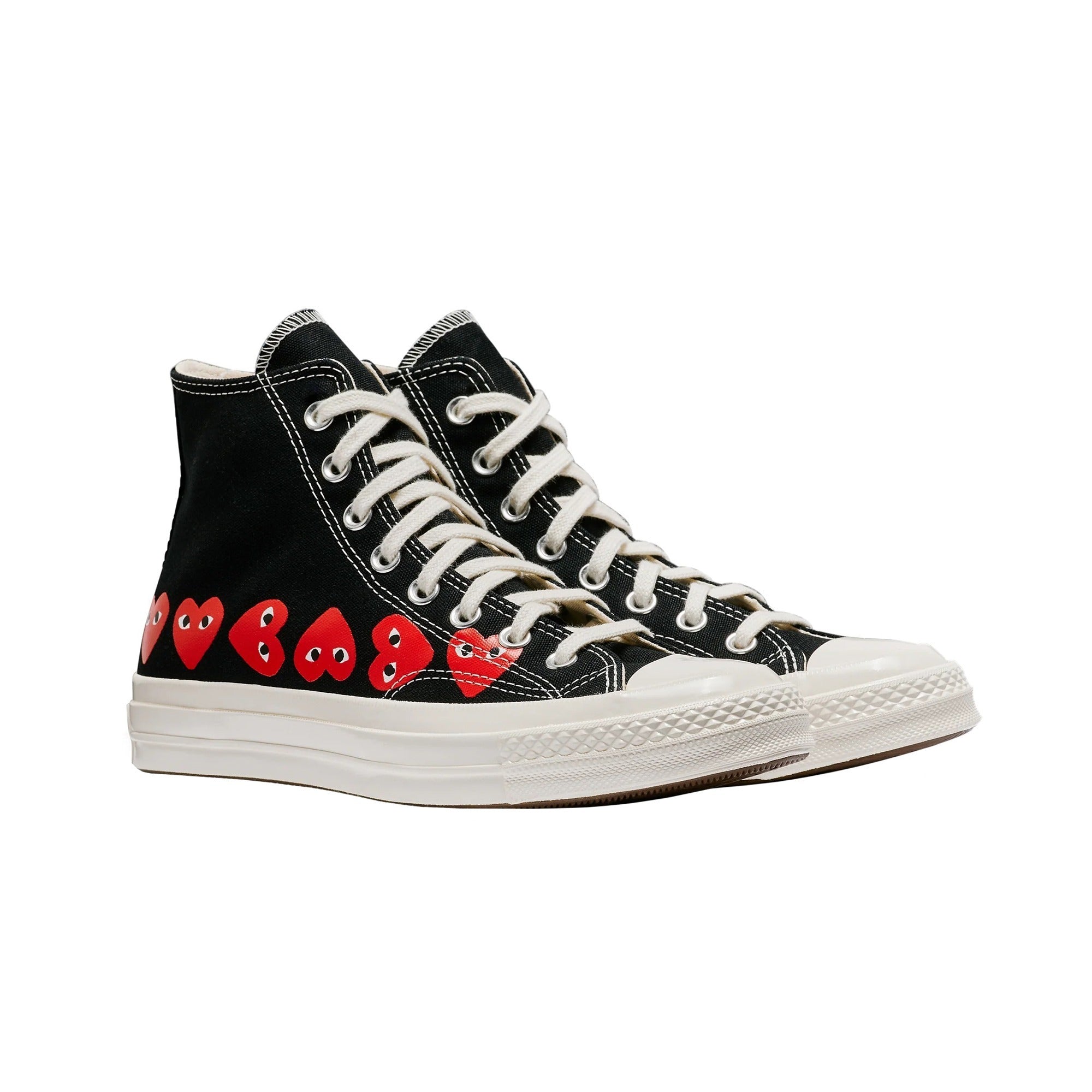 Converse Chuck 70 Multi Heart High Black