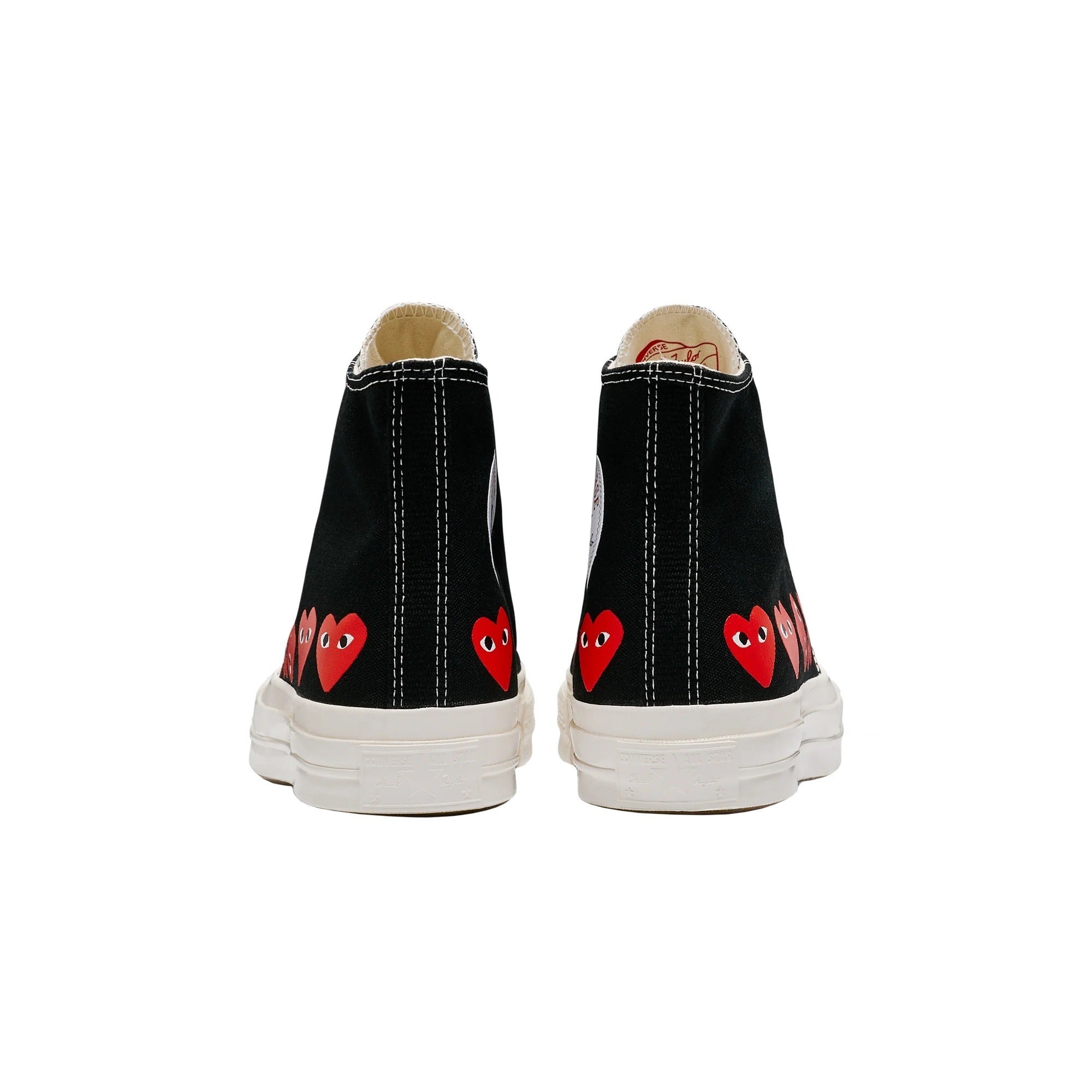 Converse Chuck 70 Multi Heart High Black