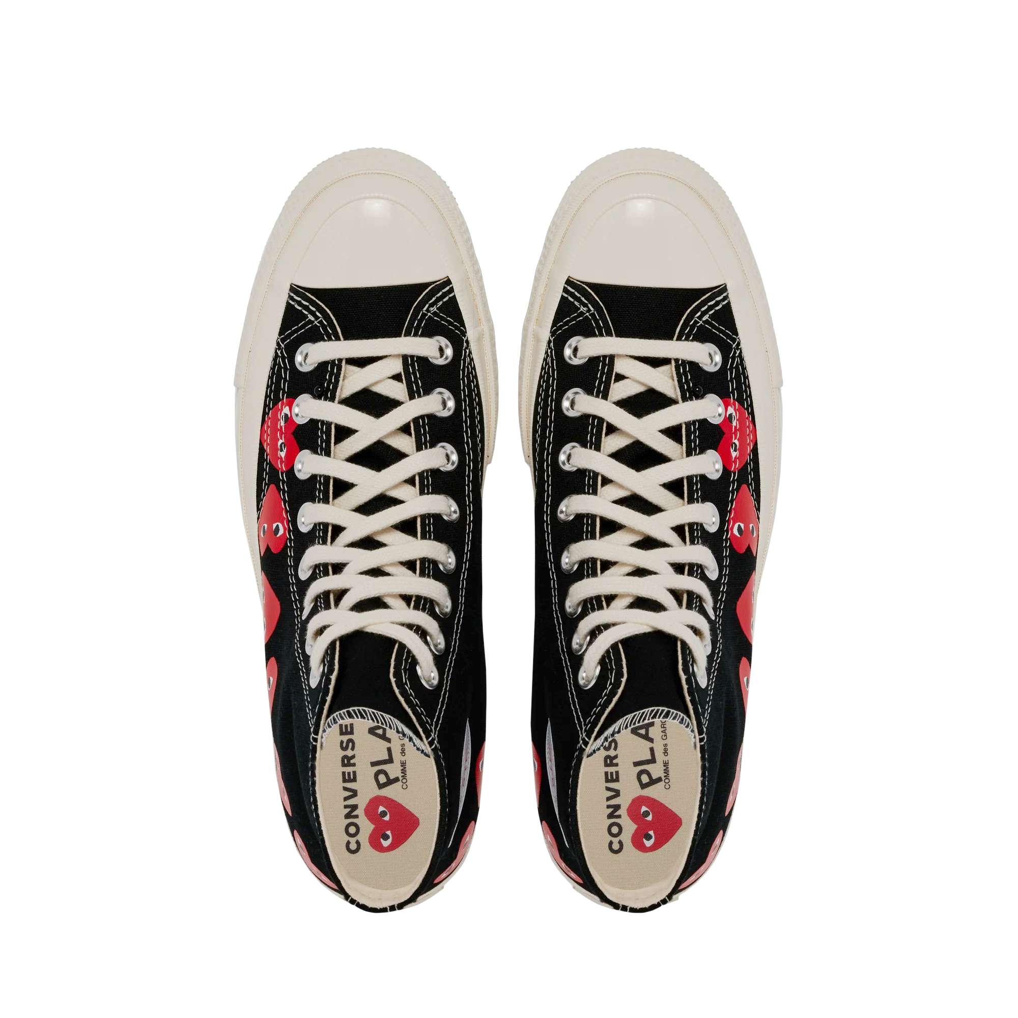 Converse Chuck 70 Multi Heart High Black