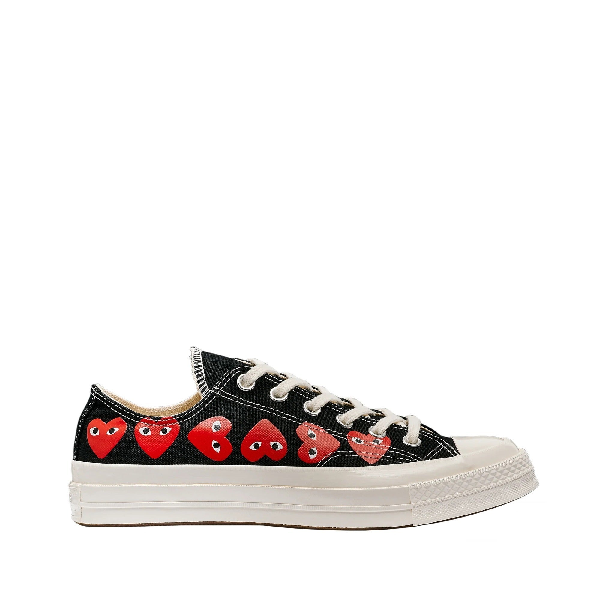 Converse Chuck 70 Multi Heart Low Black