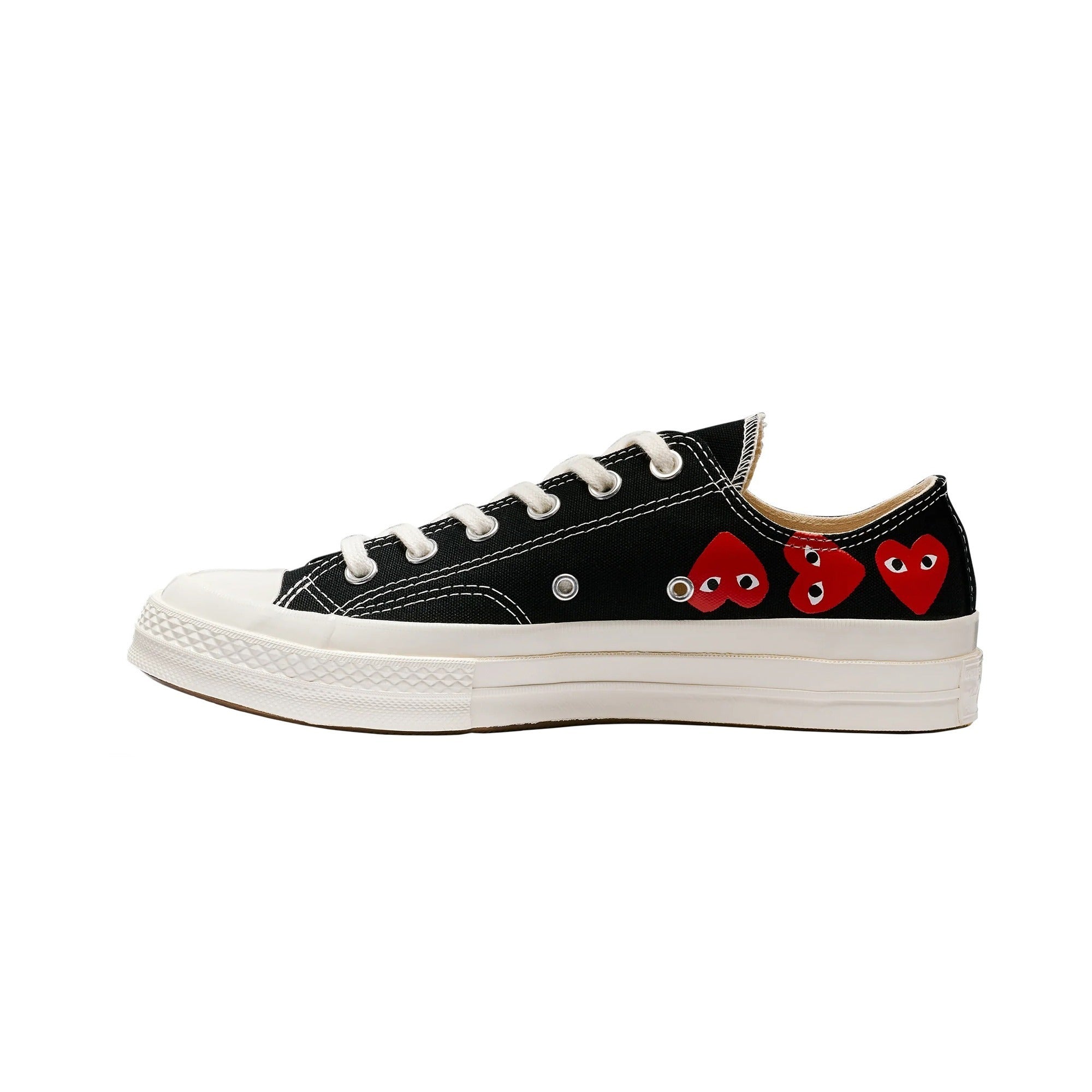 Converse Chuck 70 Multi Heart Low Black