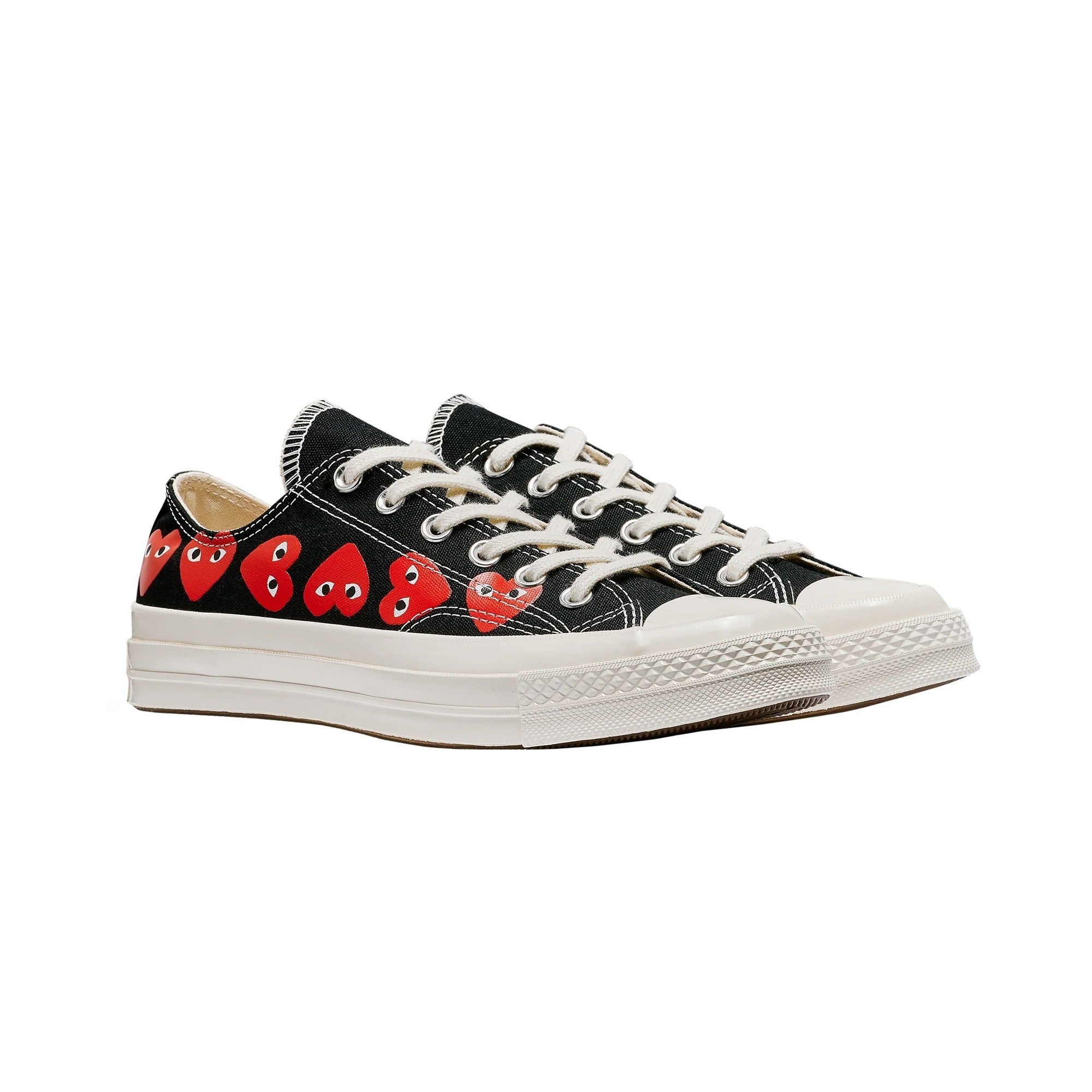 Converse Chuck 70 Multi Heart Low Black