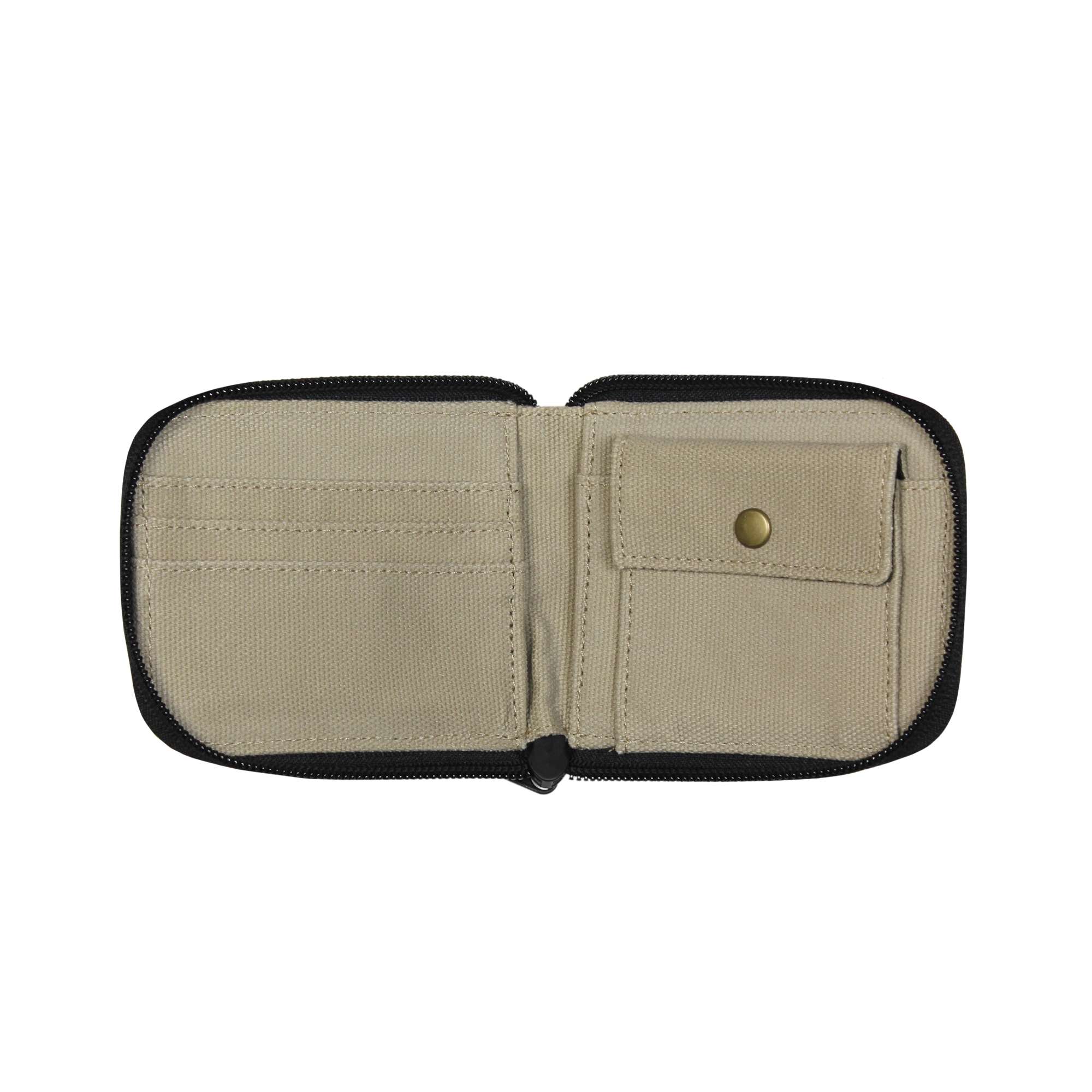 Duck Canvas Wallet Beige