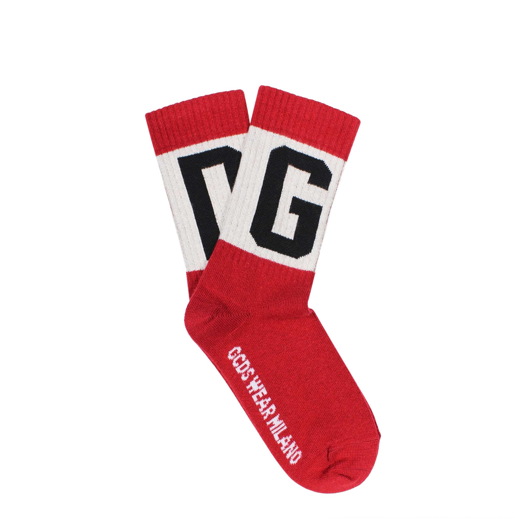 Band Logo Socks Red