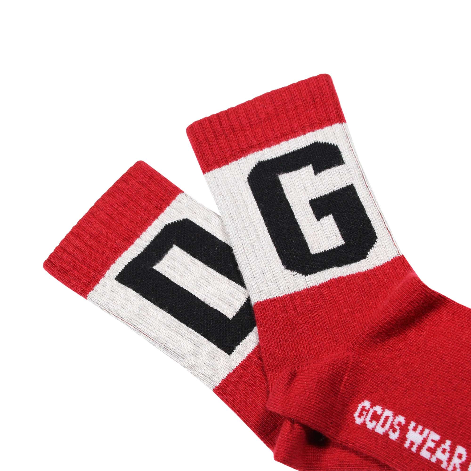 Band Logo Socks Red