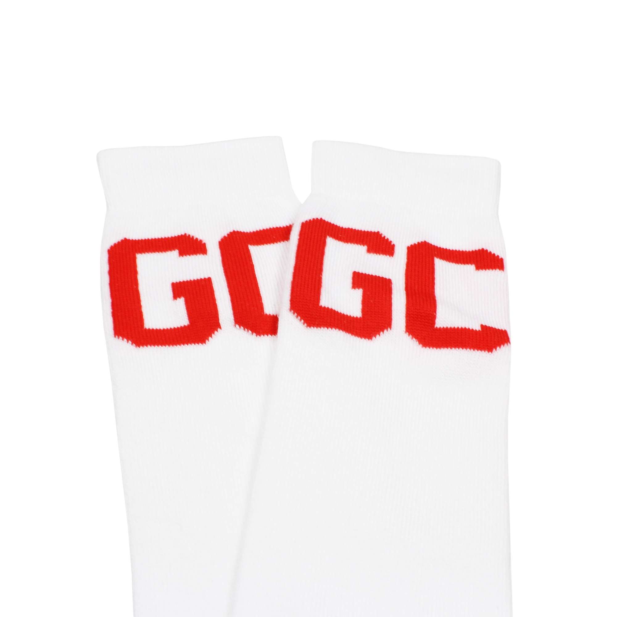 Macro Basic Logo Socks White