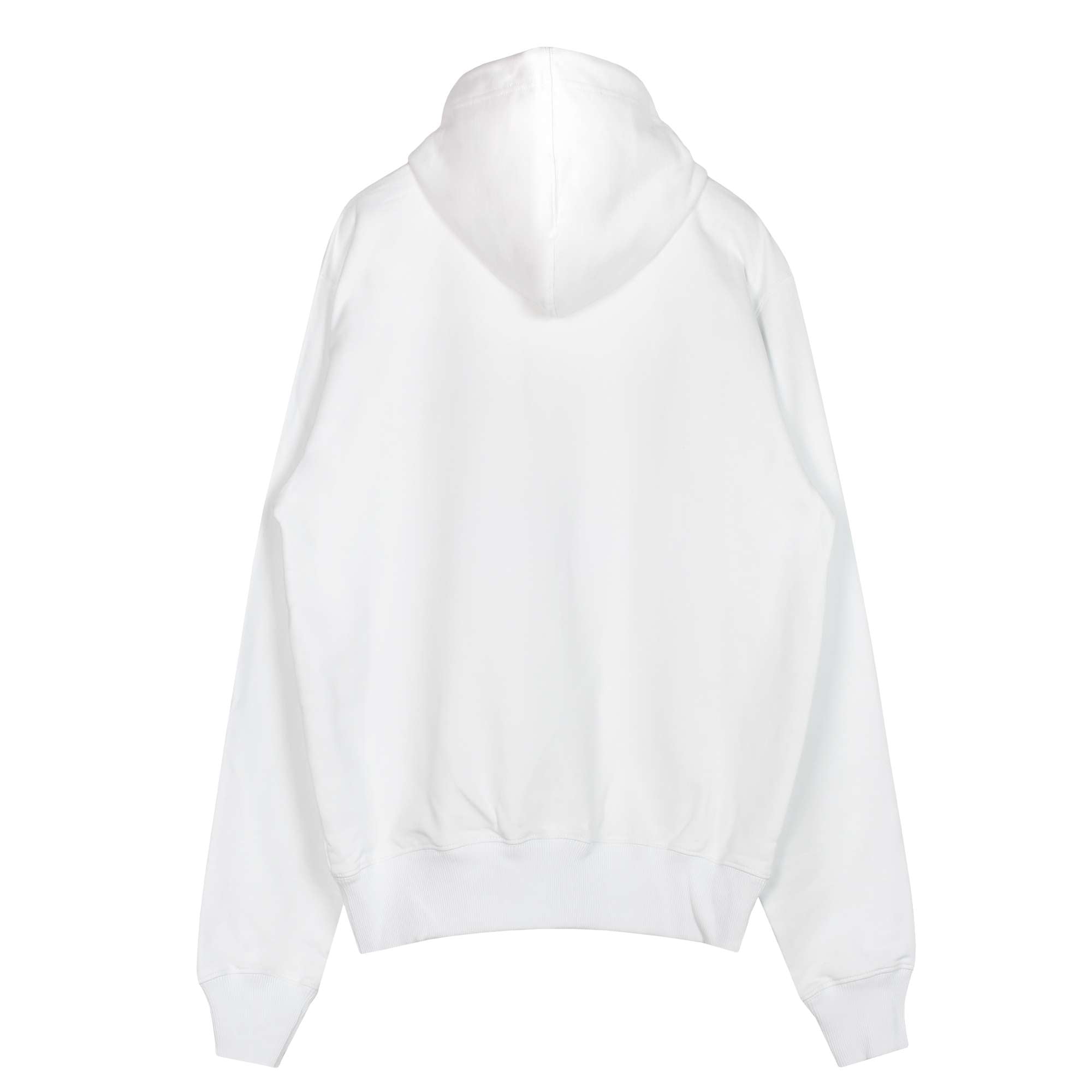 Core Logo Hoodie White