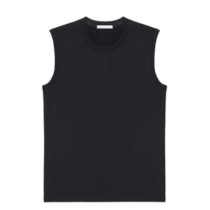 Logo Muscle Tank Black