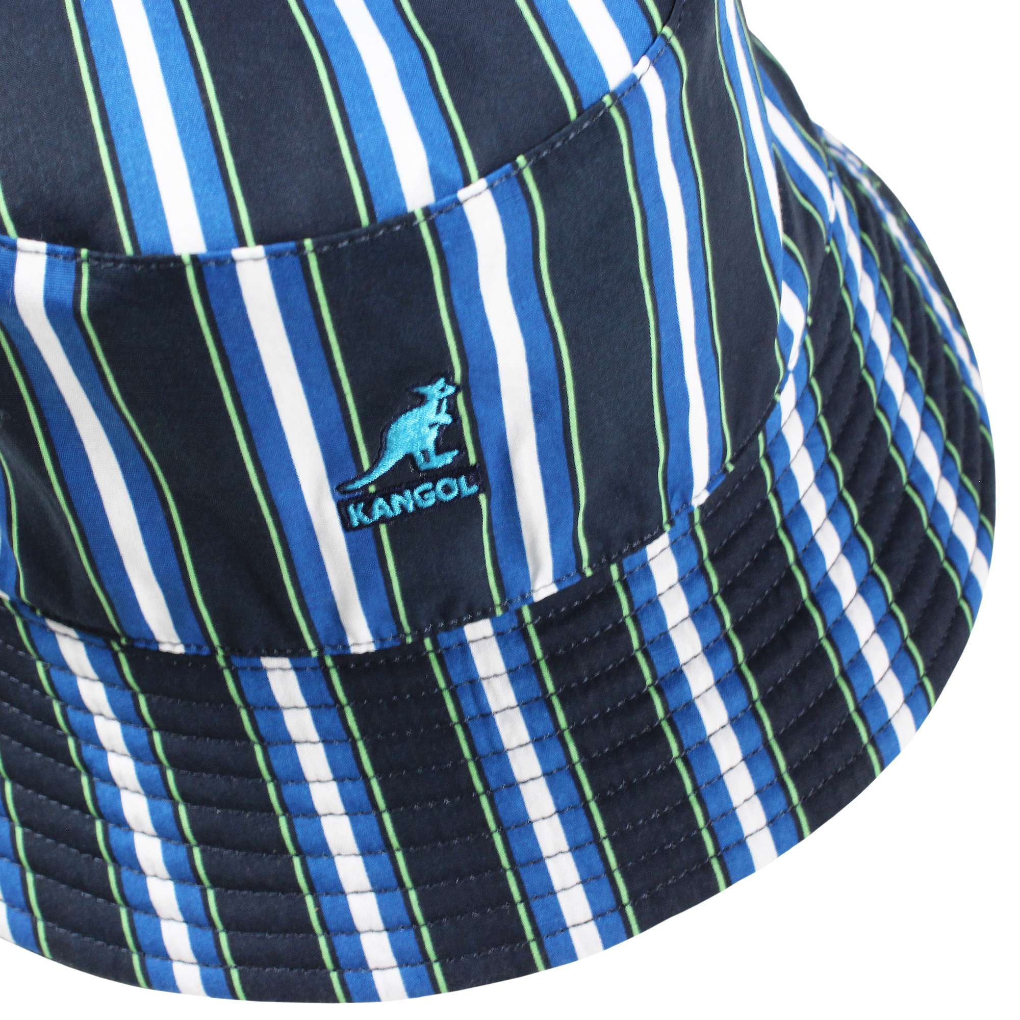 Double Pattern Bucket Blue