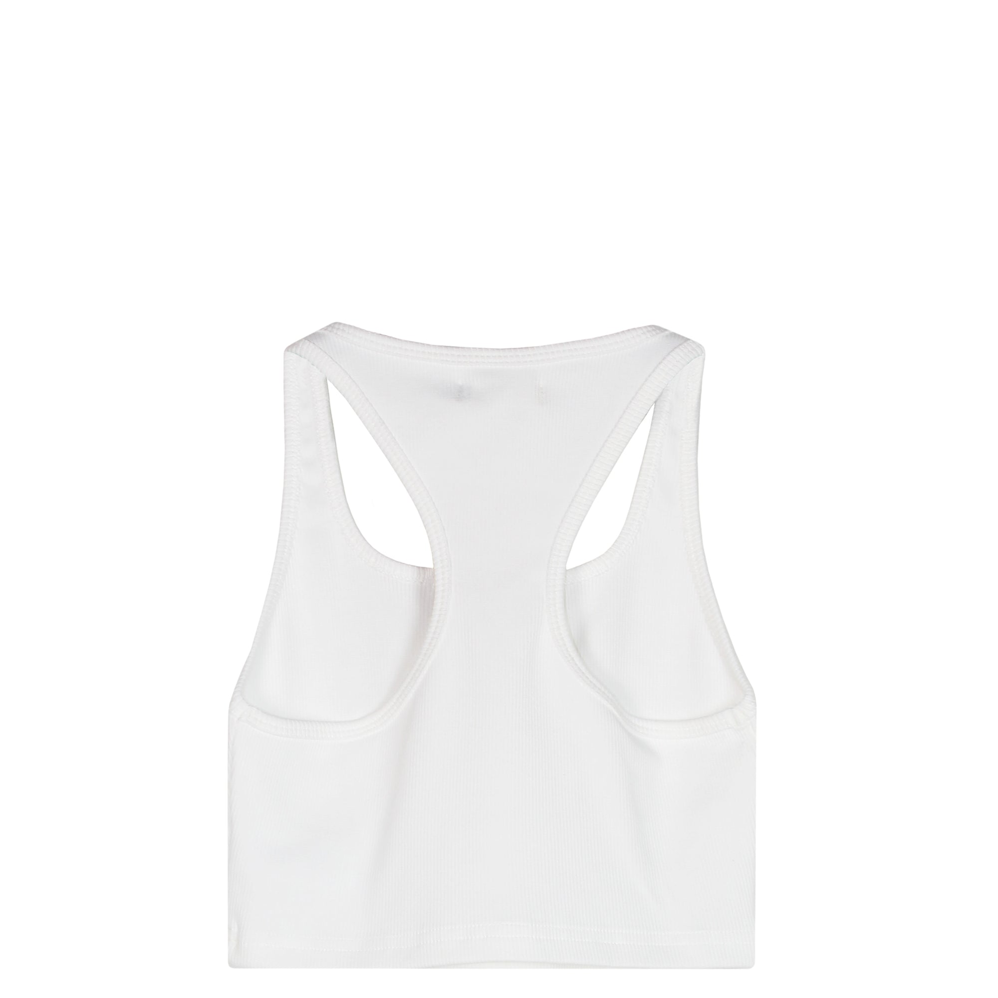 Cropped M Tank Top White